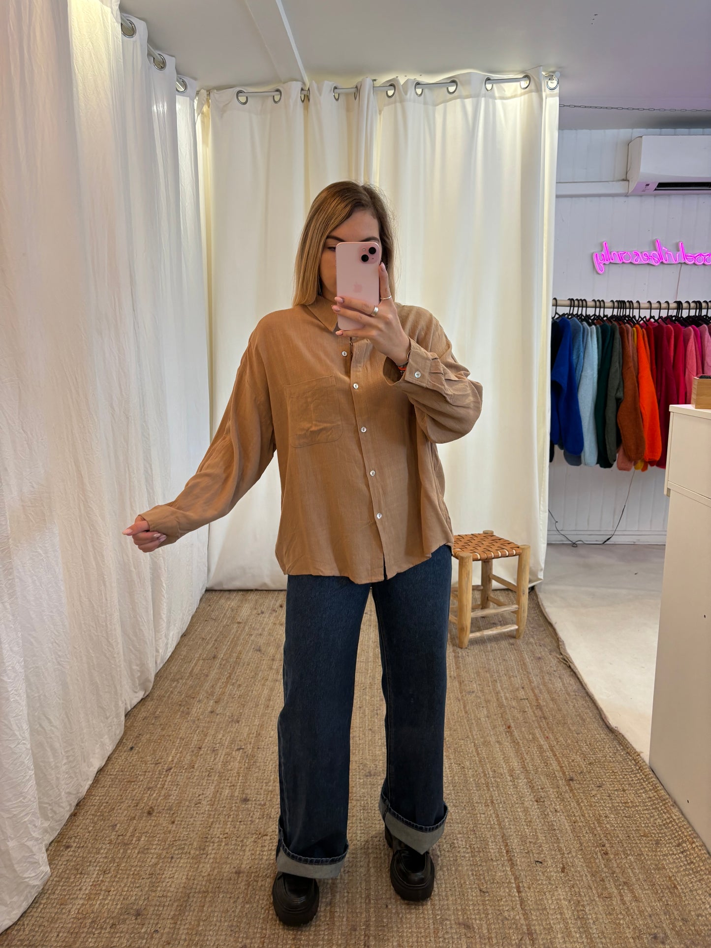 Chemise GABRIELA Camel