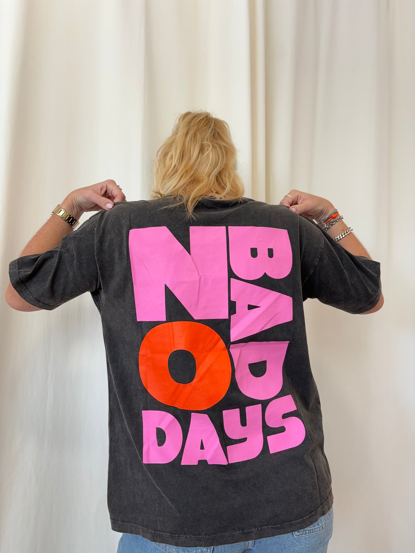 T-shirt NO BAD DAYS Noir