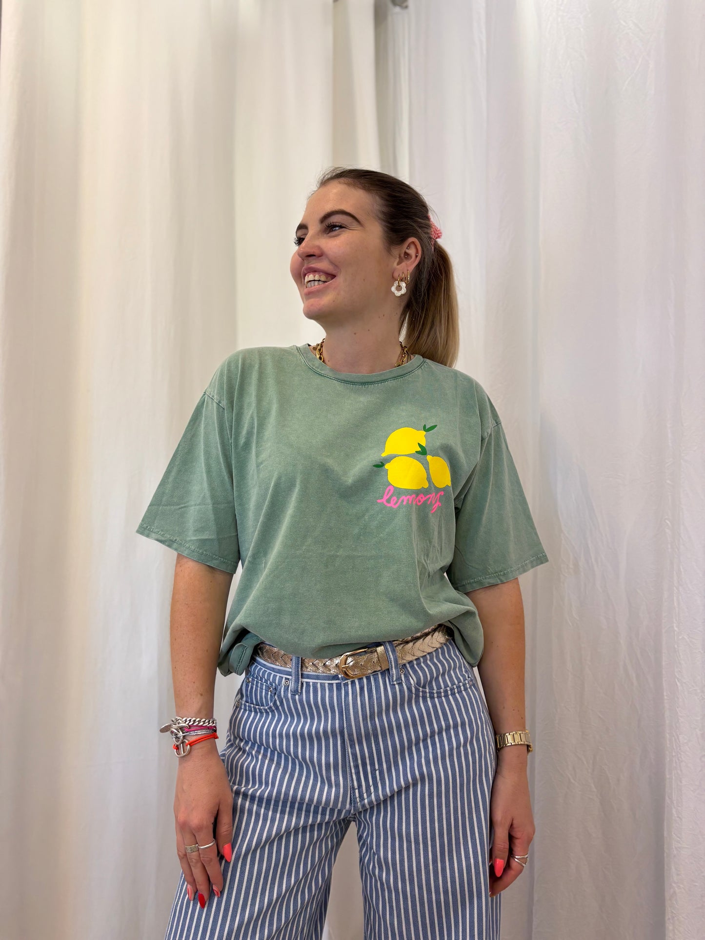 T-shirt LEMONS Vert