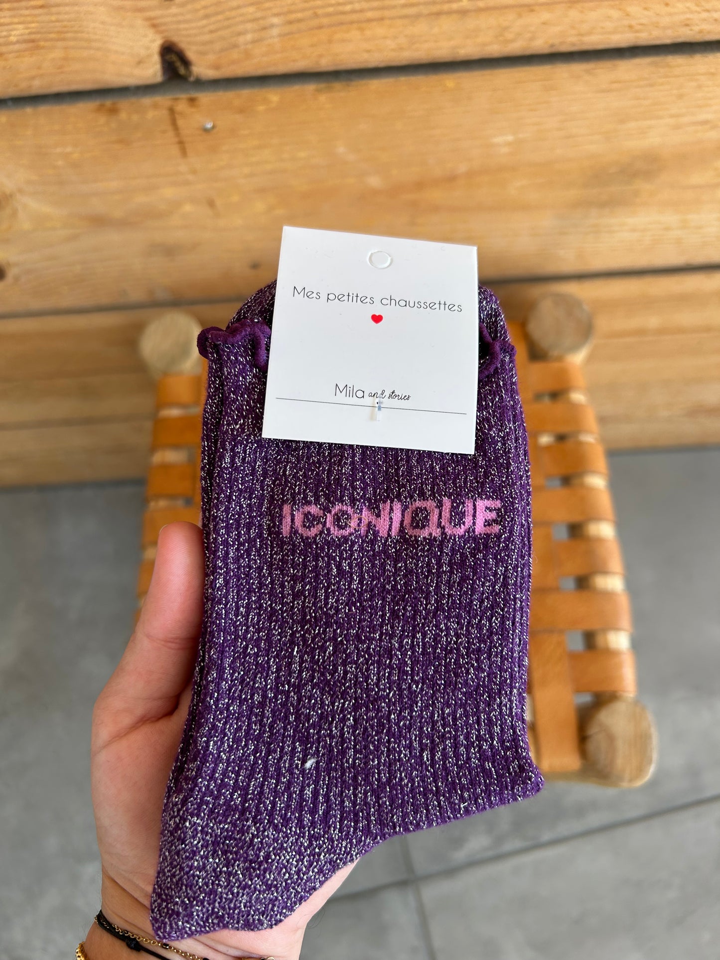 Chaussettes ICONIQUE montantes