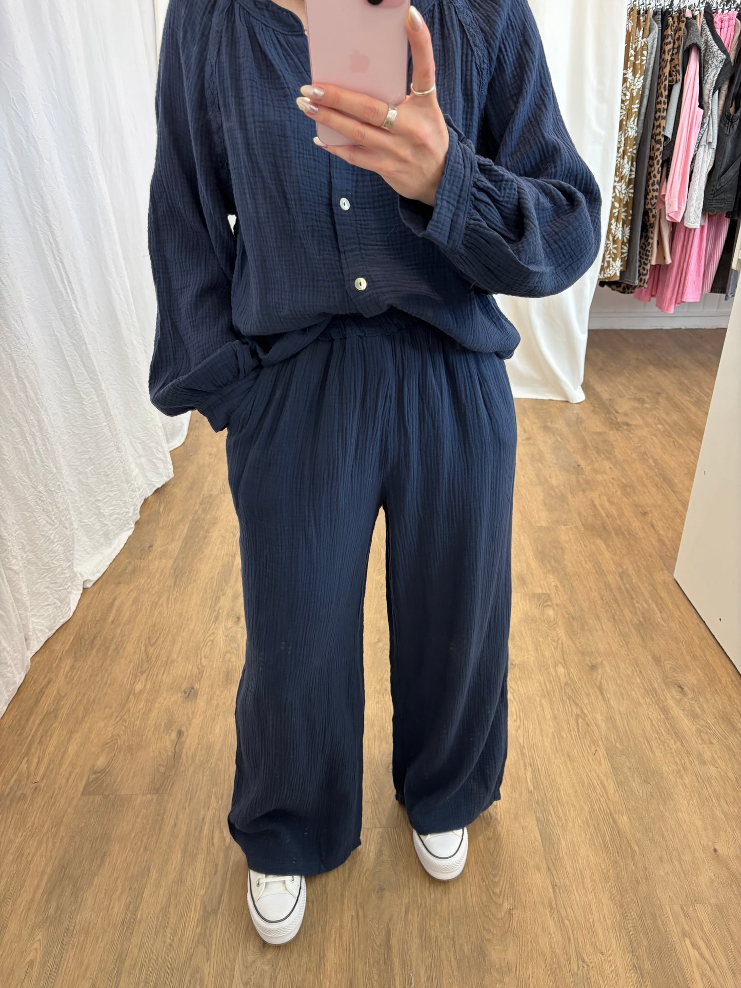 Pantalon LYA Bleu marine