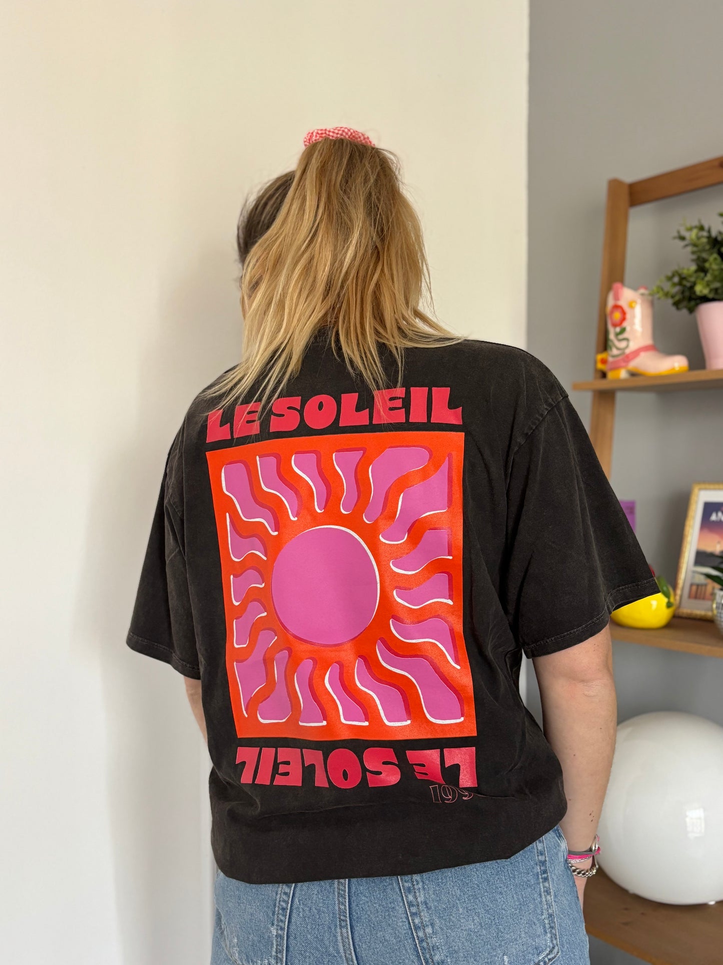 T-shirt SOLEIL Noir