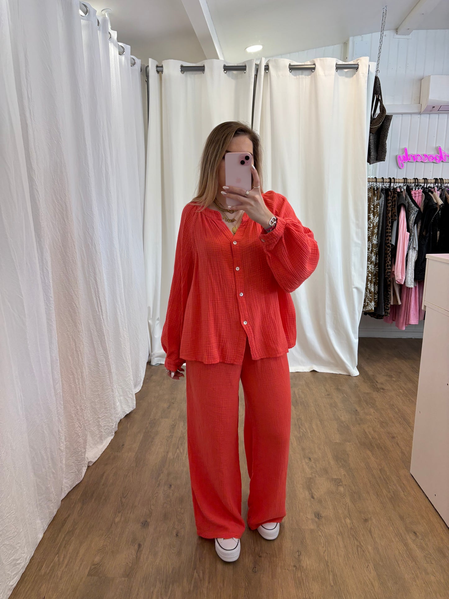Pantalon LYA Corail