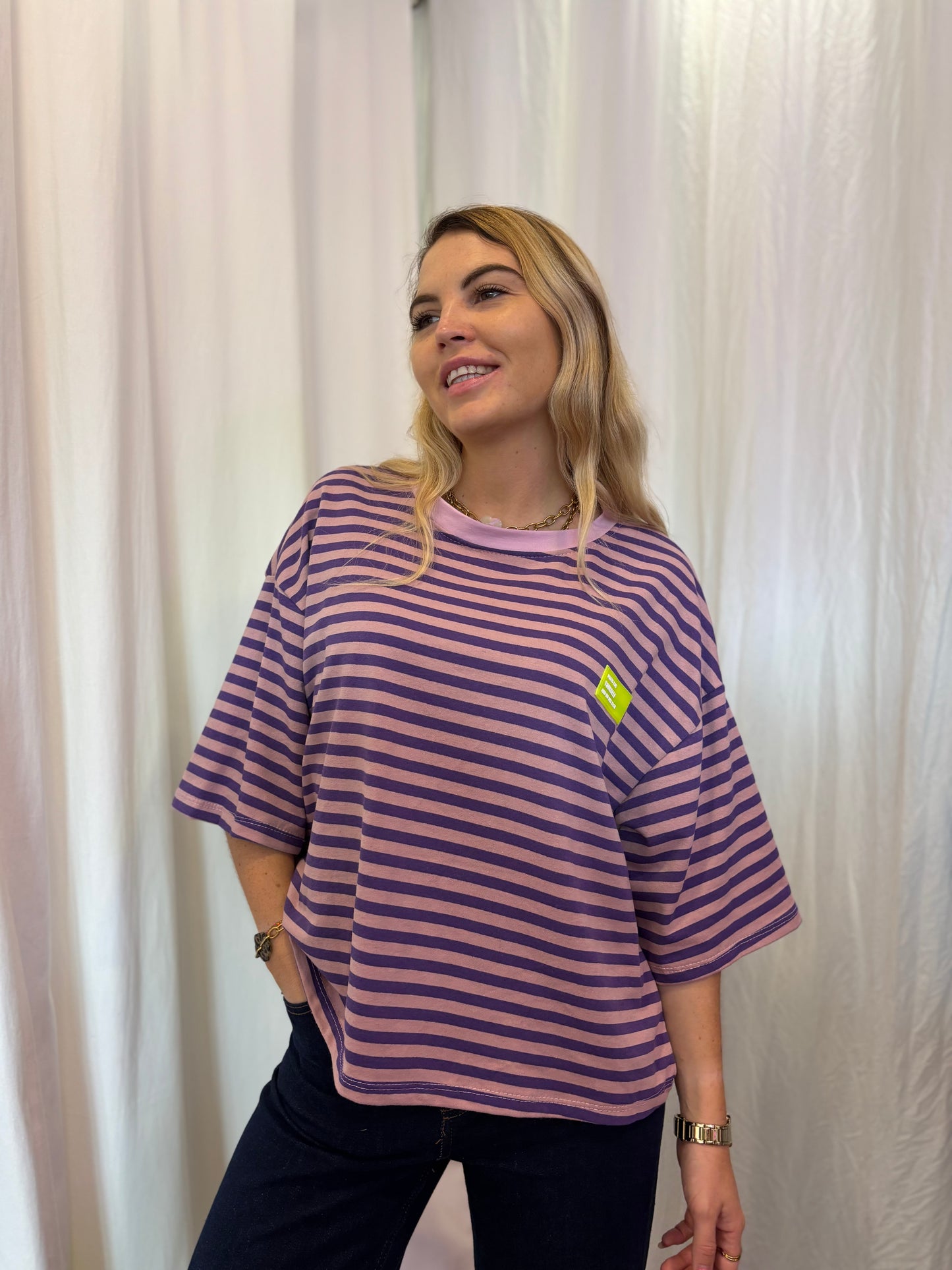 T-shirt marinière YOURSELF - 7 couleurs