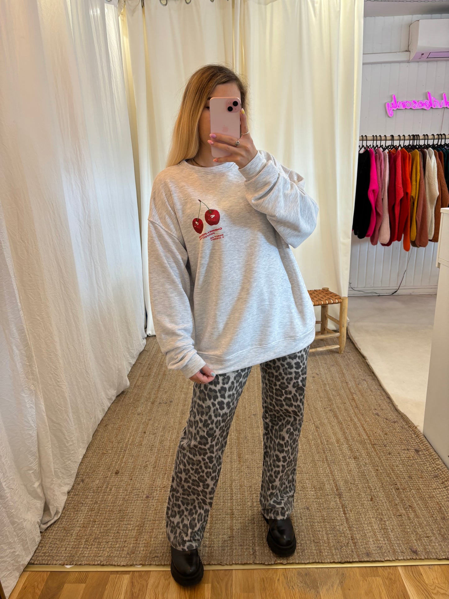 Sweat CERISE maxi oversize