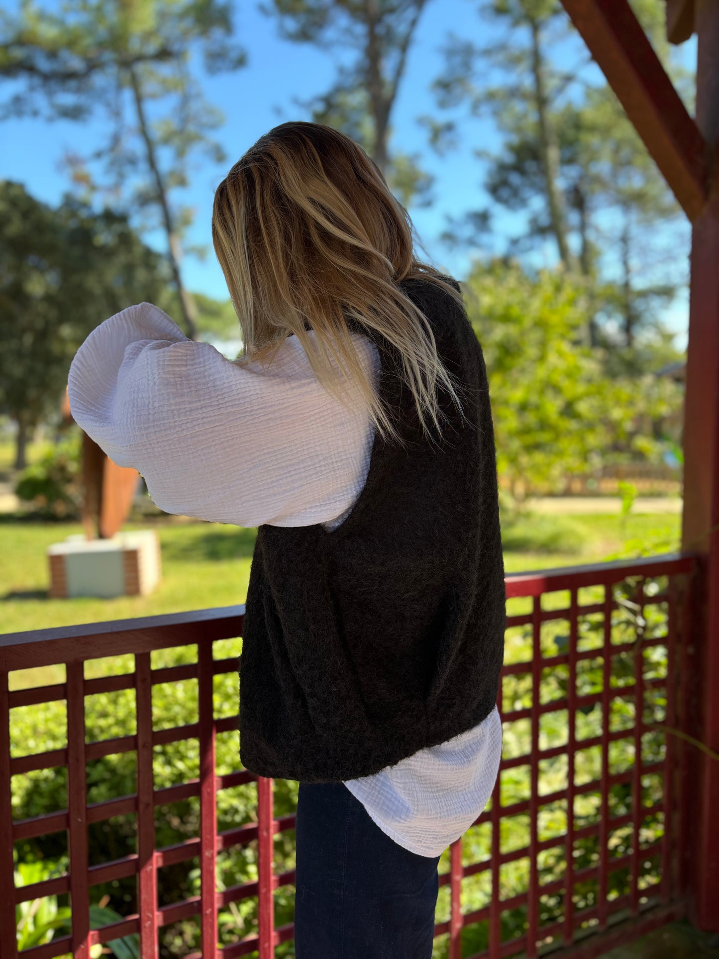 Veste sans manches LILI Noire