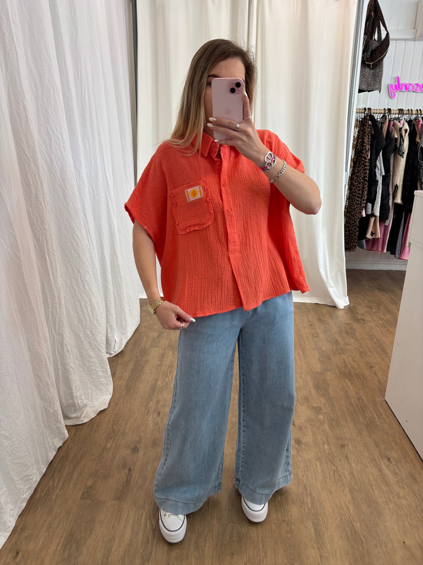 Chemise LOLA Orange