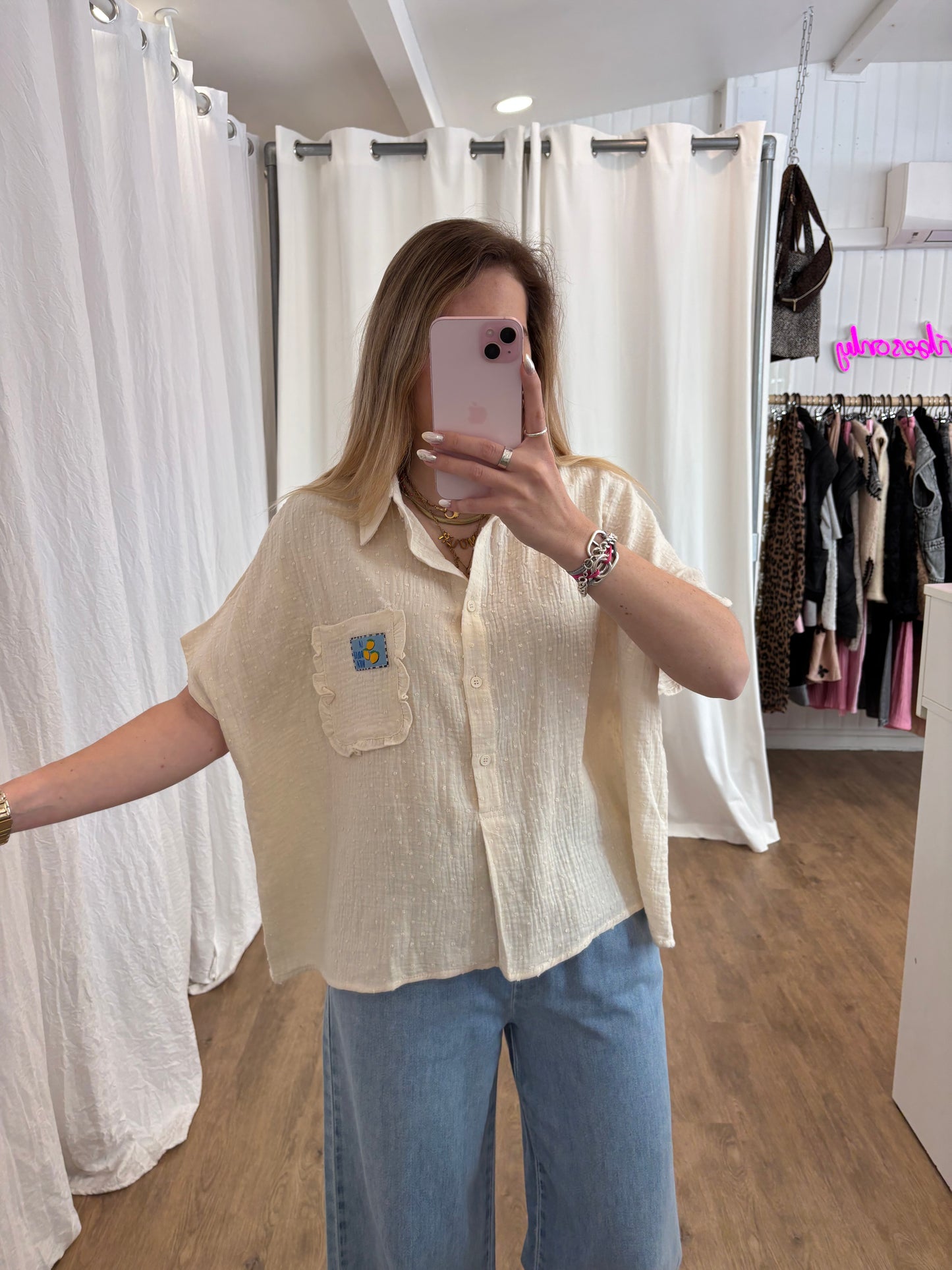 Chemise LOLA Ăcru