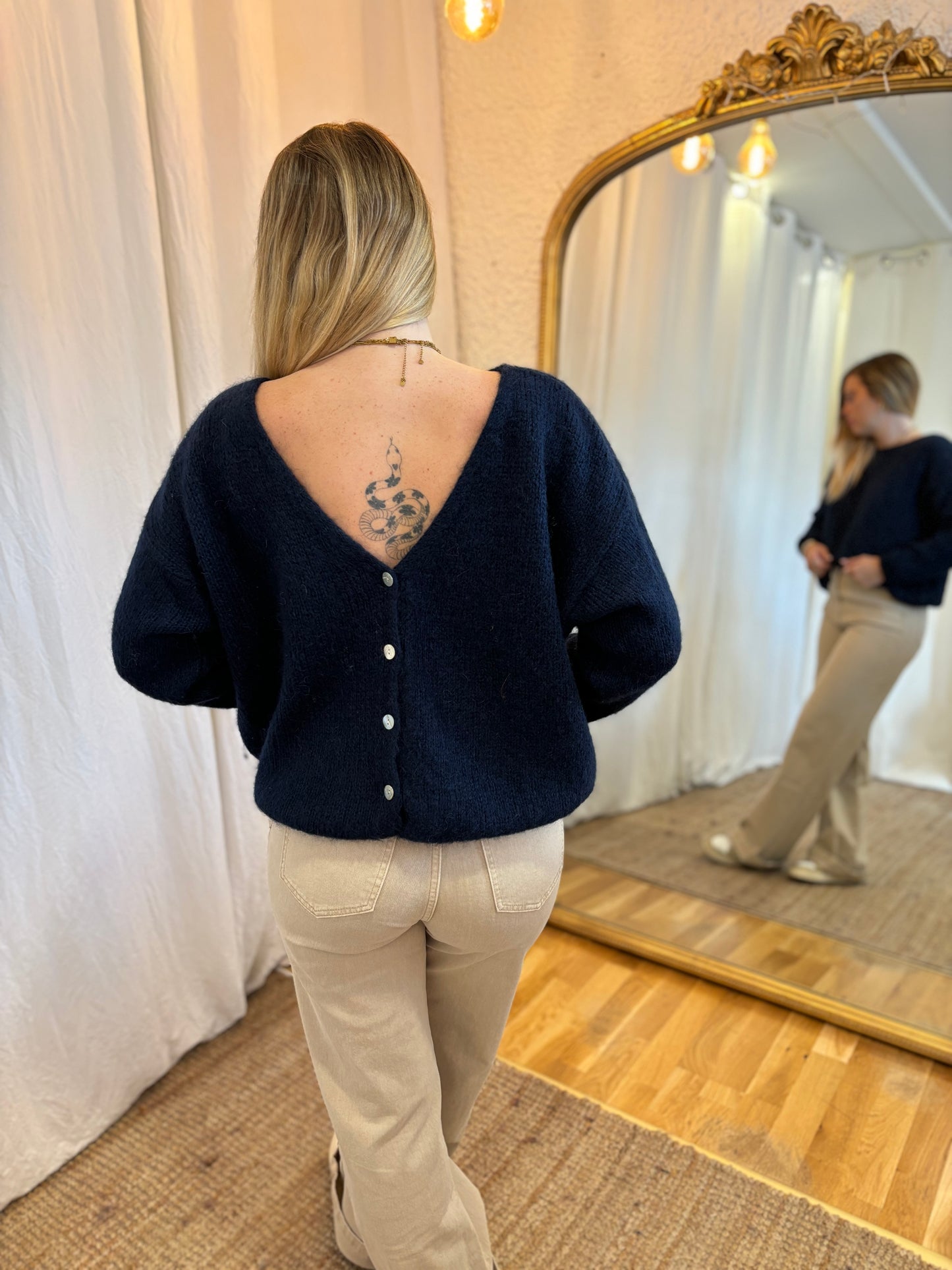 4 - Gilet LOU - Bleu marine 🧡