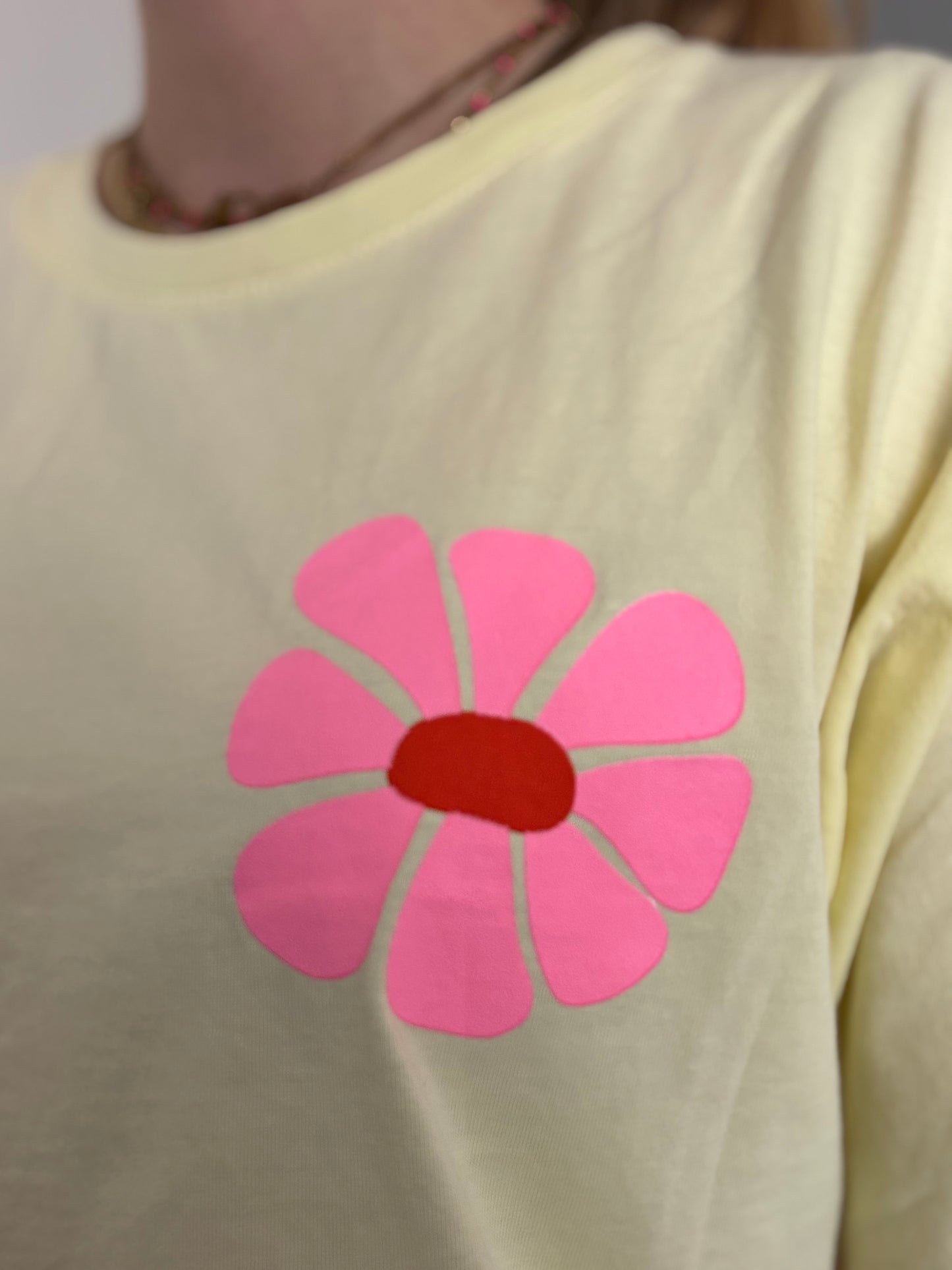 T-shirt MADE FOR MORE Jaune
