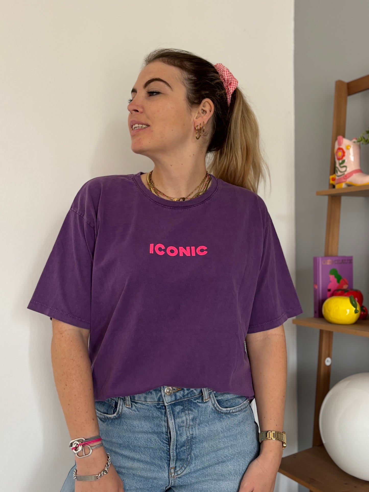 T-shirt ICONIC Violet
