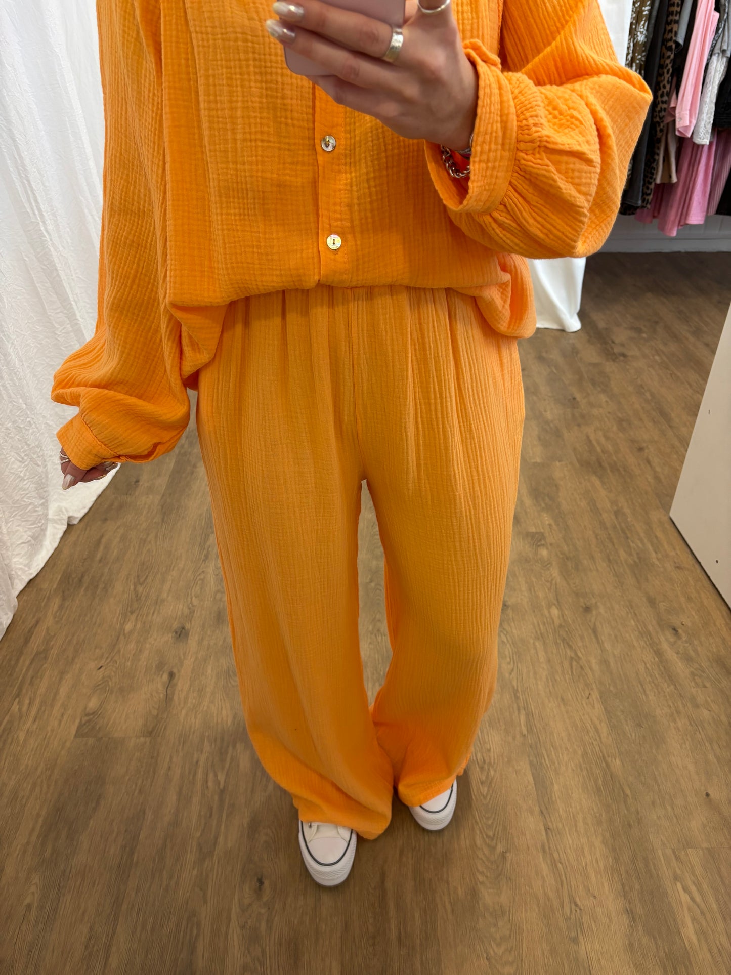 Pantalon LYA Orange agrume