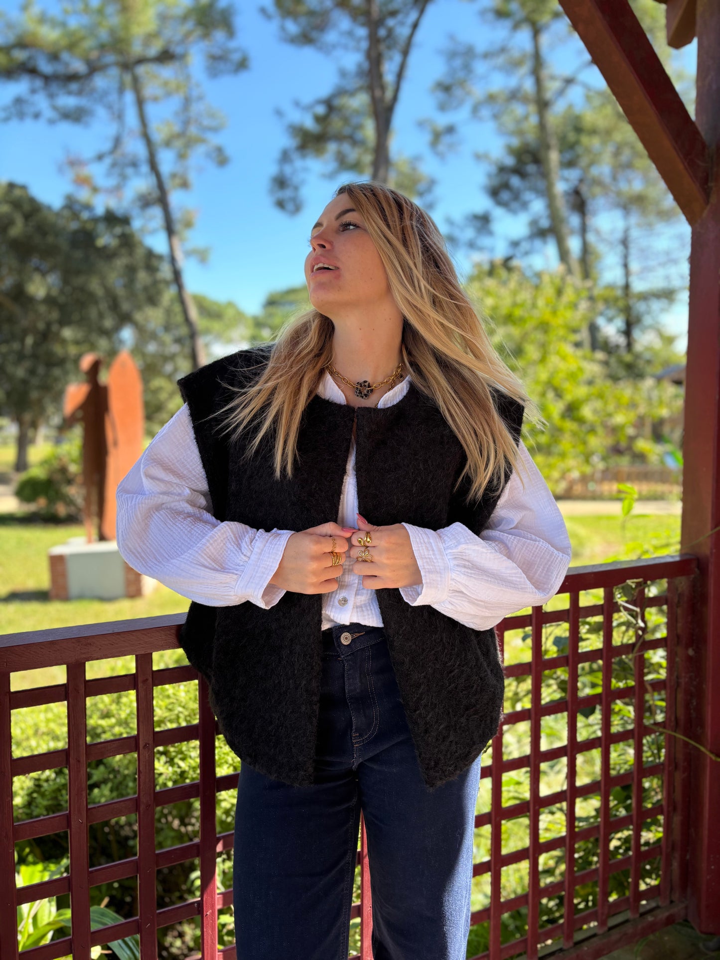 Veste sans manches LILI Noire