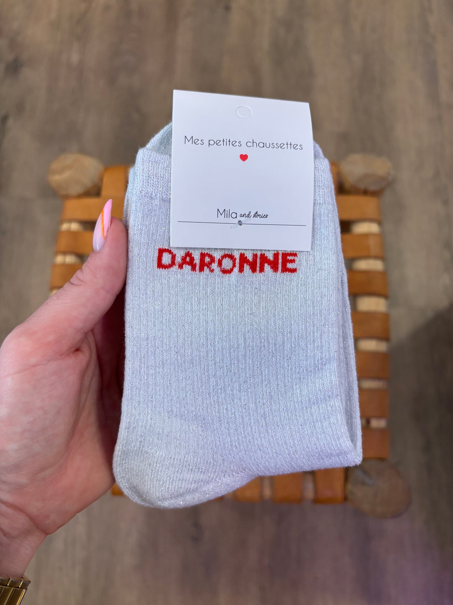 Chaussettes DARONNE montante