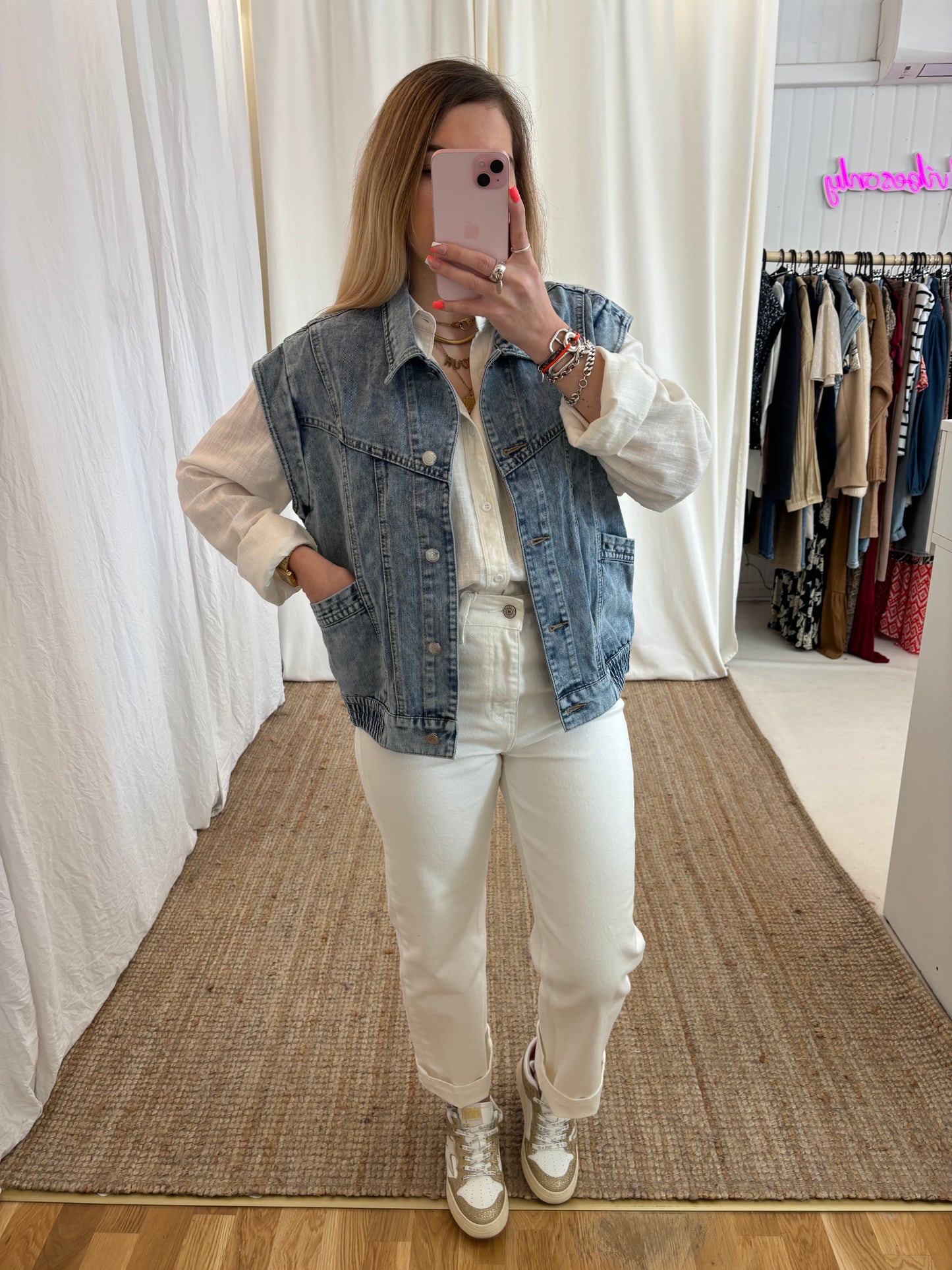 Veste sans manches BOO Bleu