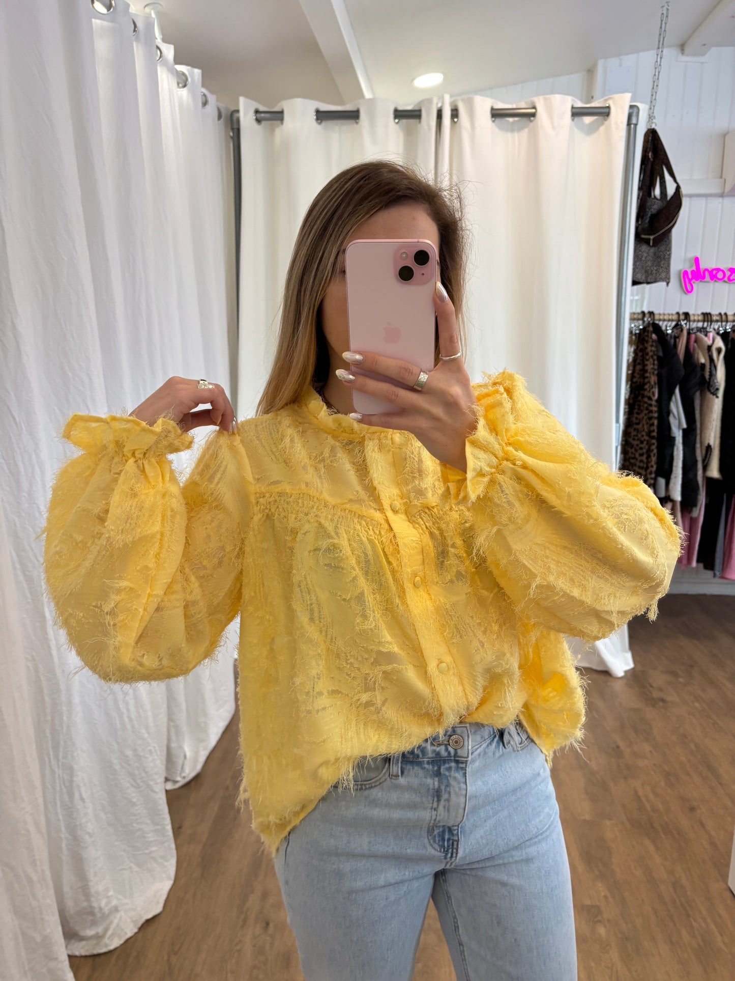 Chemise AINA Jaune