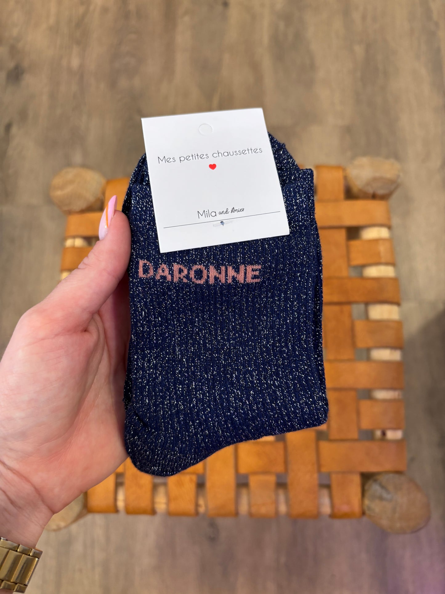 Chaussettes DARONNE montante