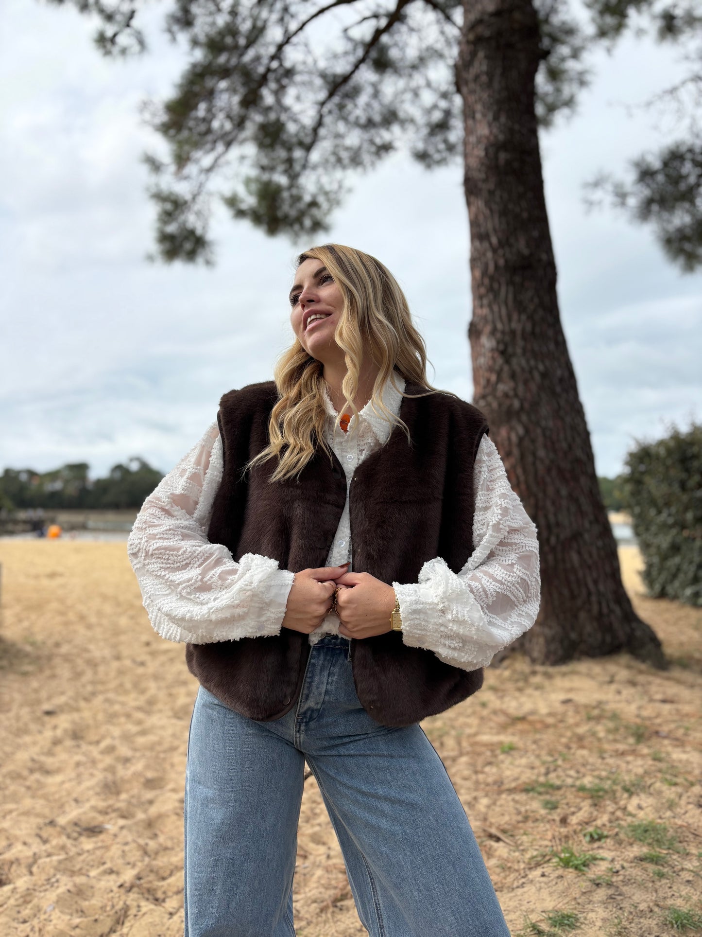 Veste sans manches MYO Café