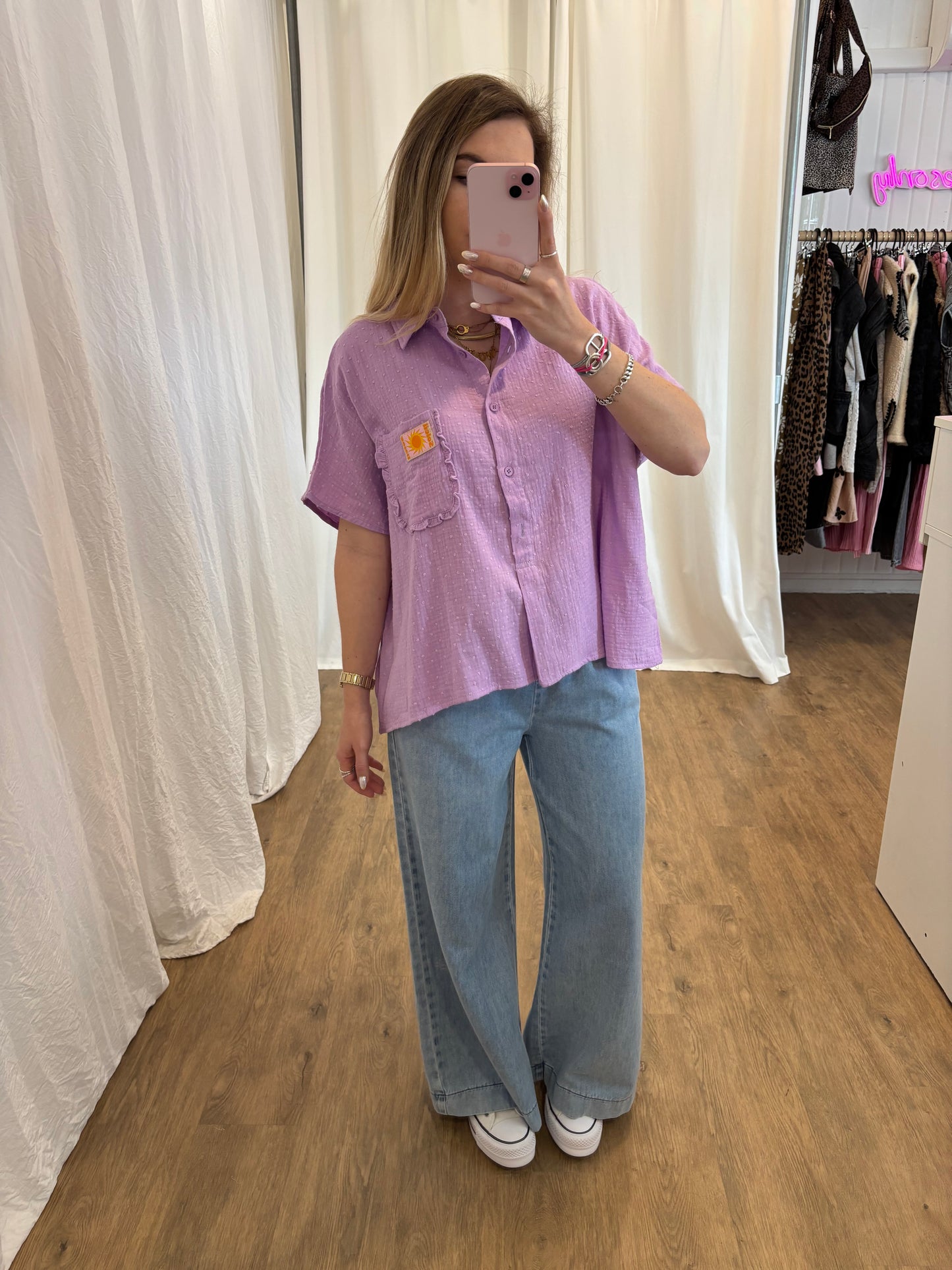 Jean VANILLE Bleu clair