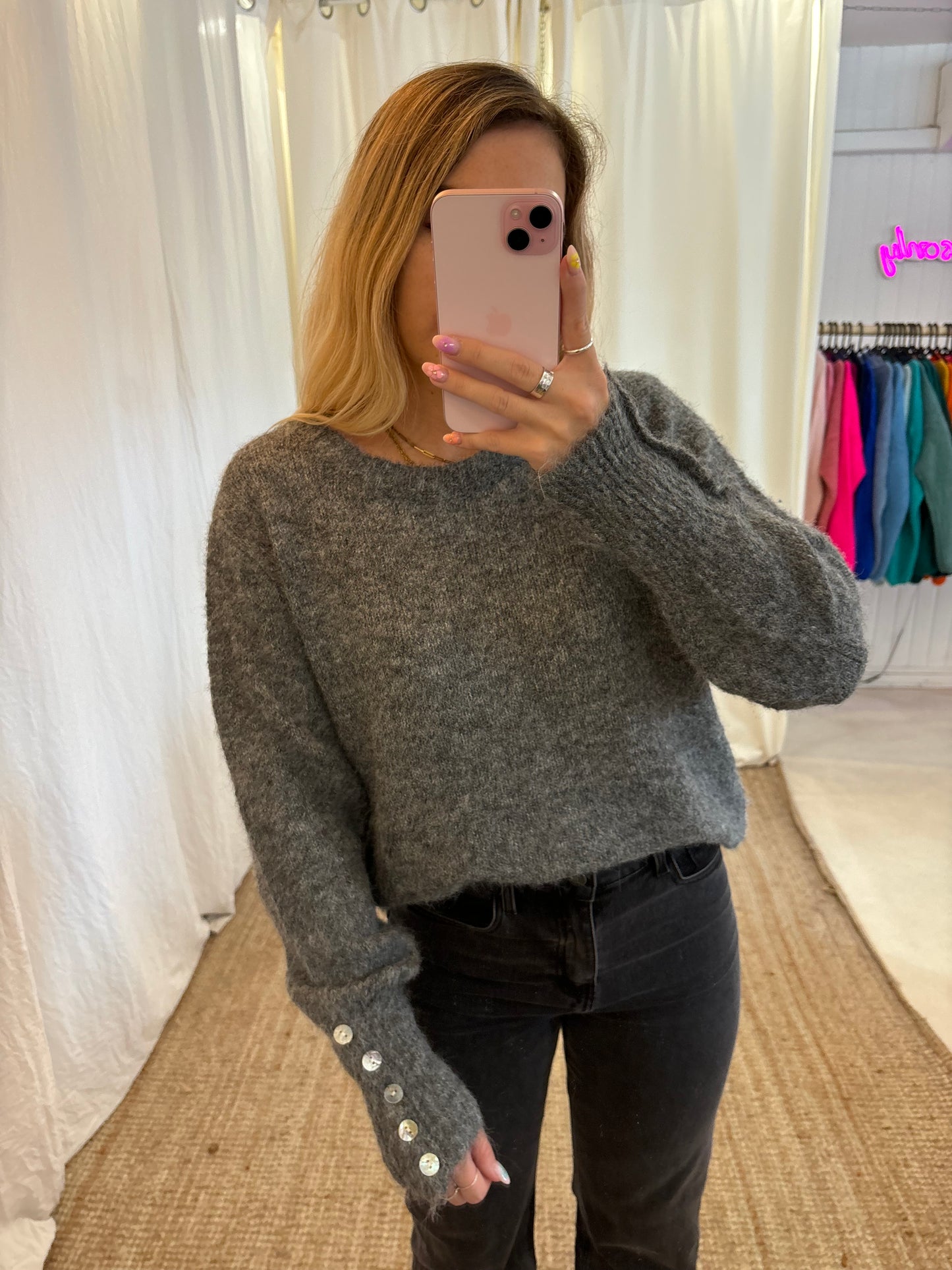 Pull CLAUDIA Gris foncé