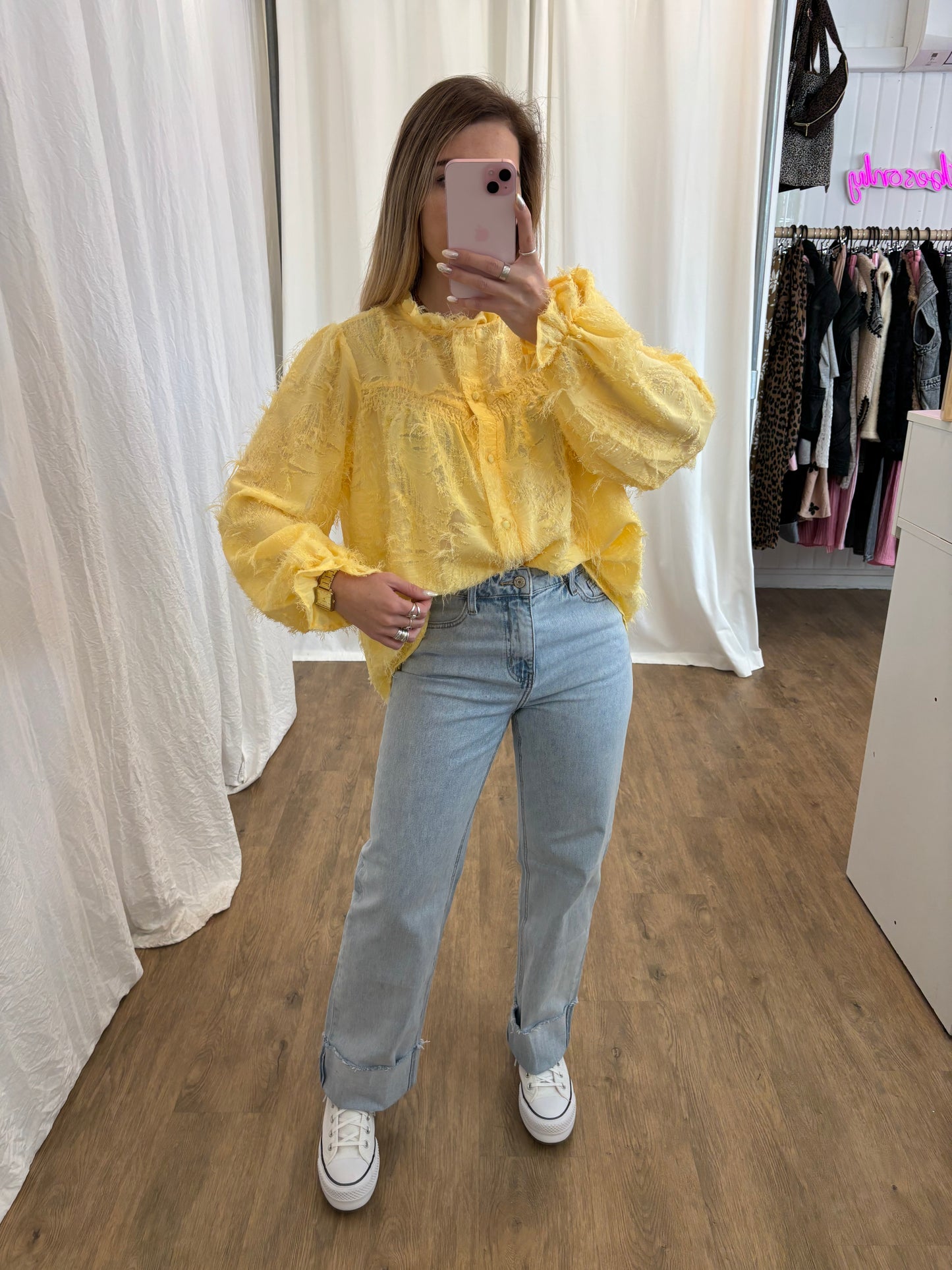 Chemise AINA Jaune