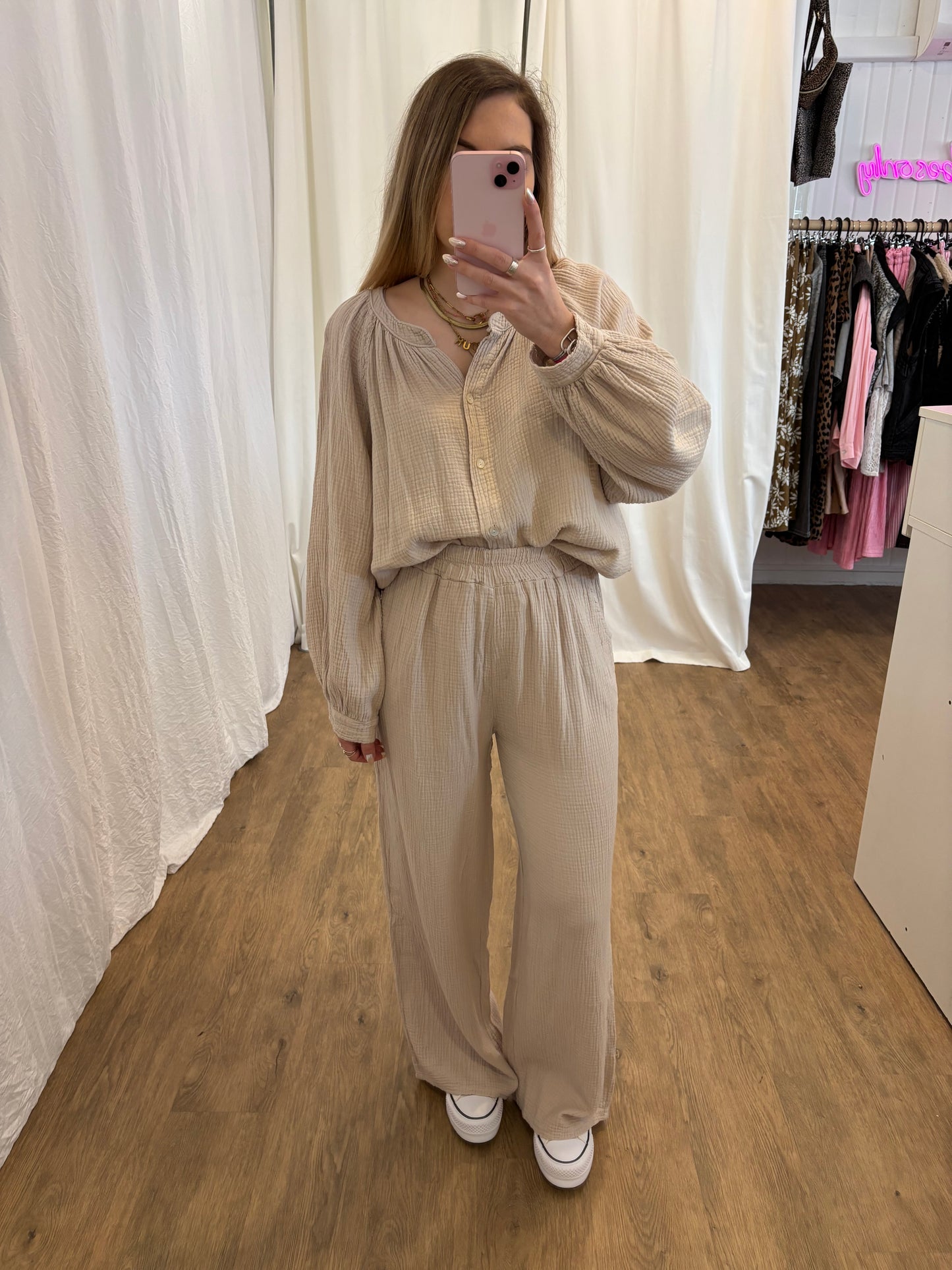 Pantalon LYA Beige