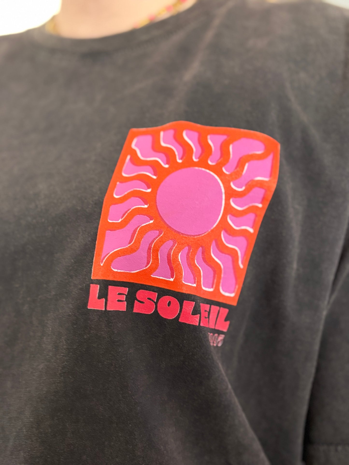 T-shirt SOLEIL Noir