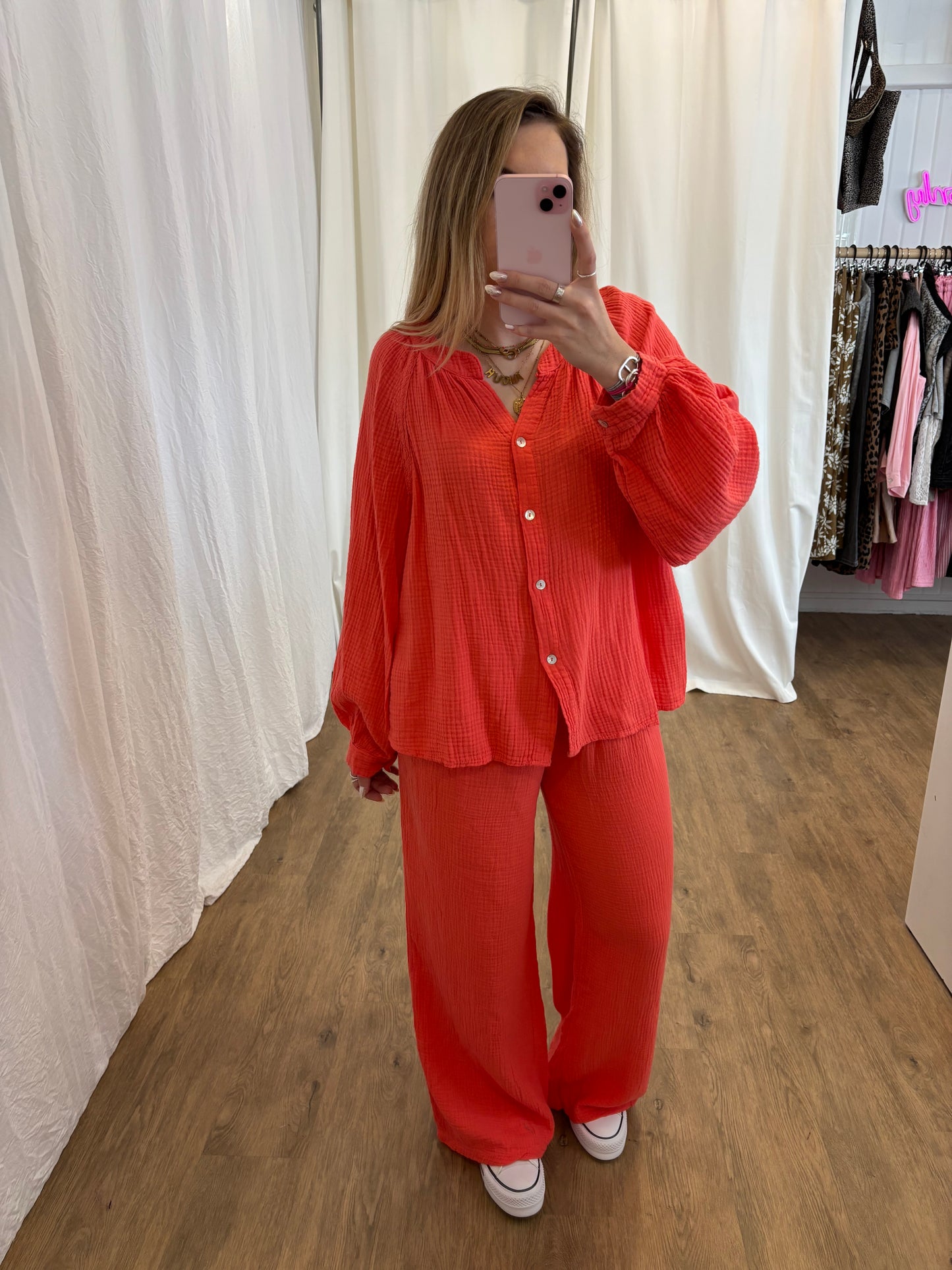 Pantalon LYA Corail