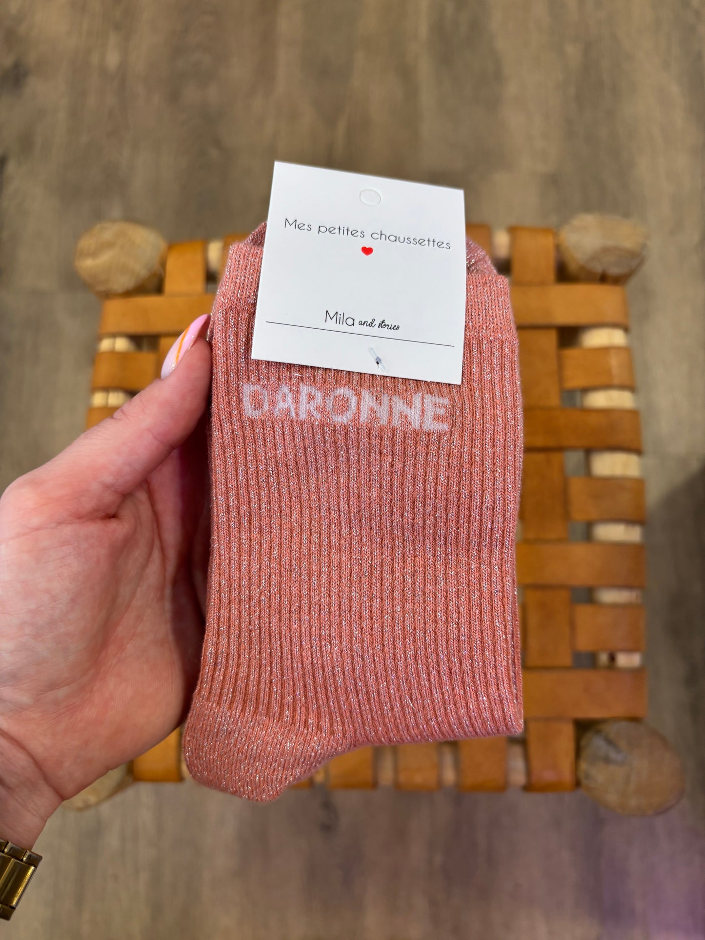 Chaussettes DARONNE montante