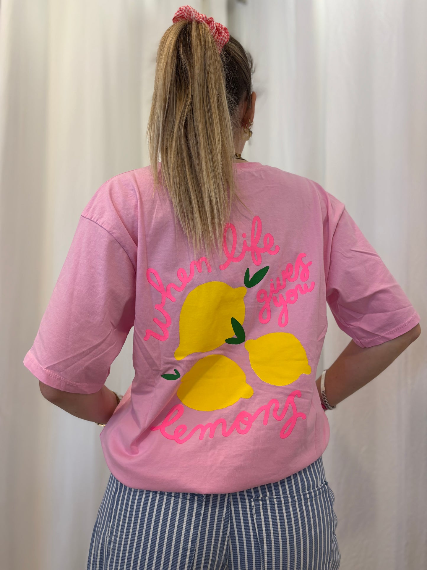 T-shirt LEMONS Rose baby