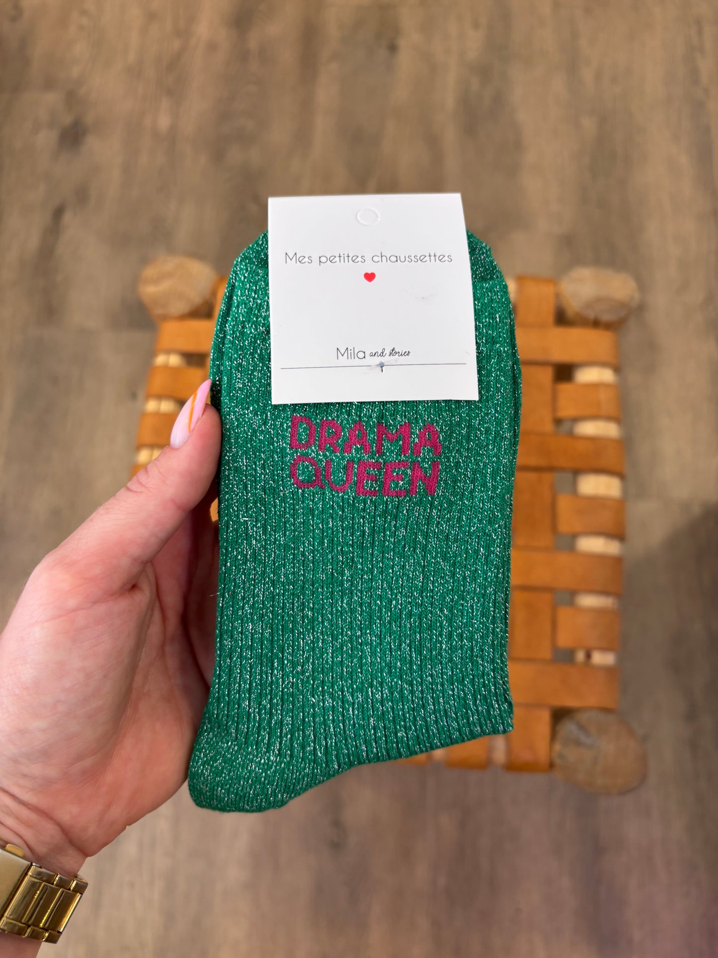 Chaussettes DRAMA QUEEN montante
