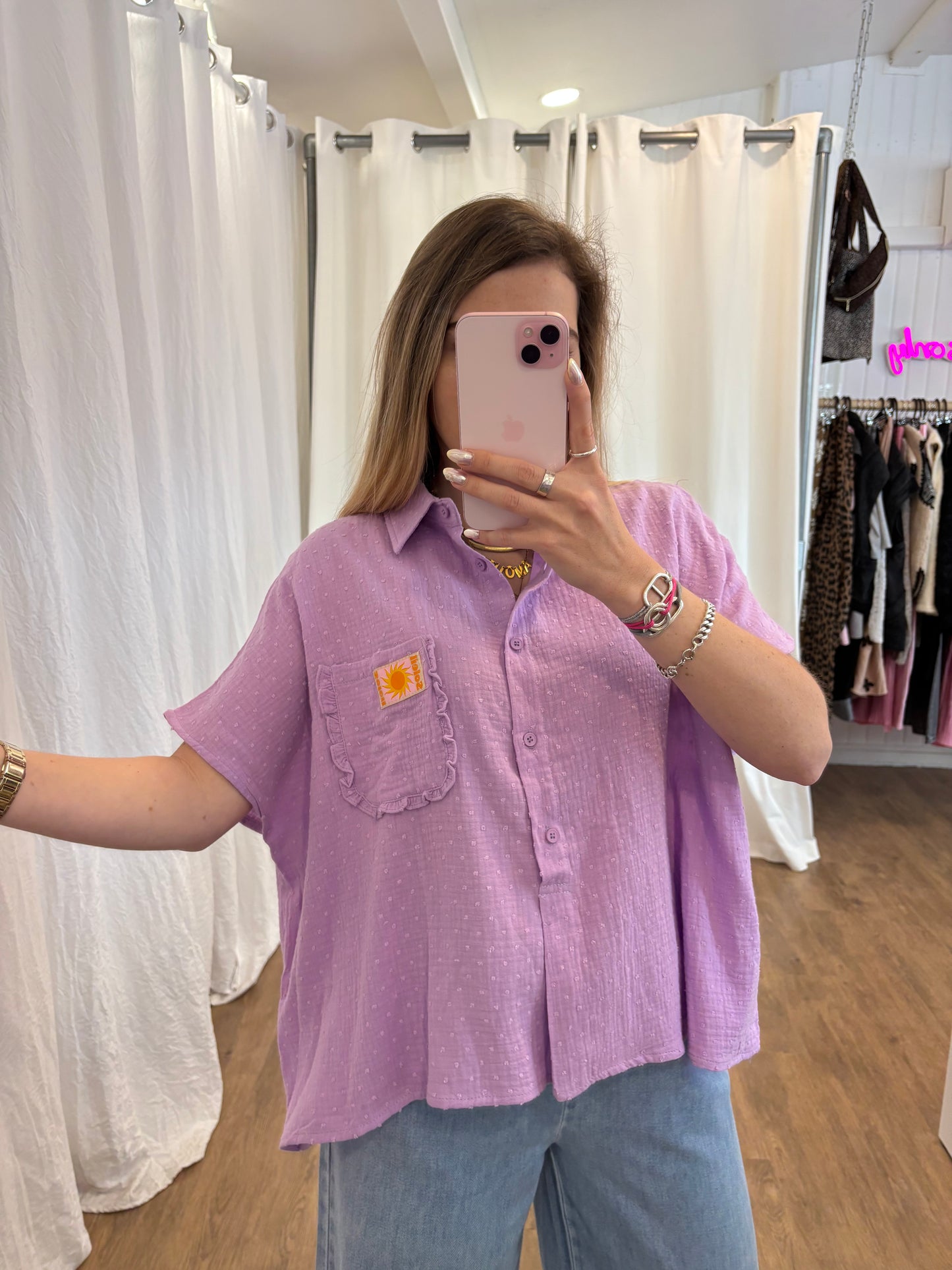 Chemise LOLA Lilas