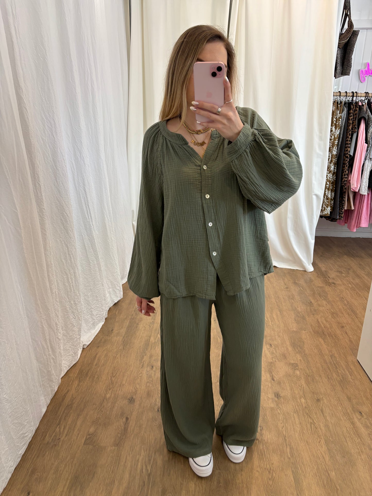Pantalon LYA Kaki