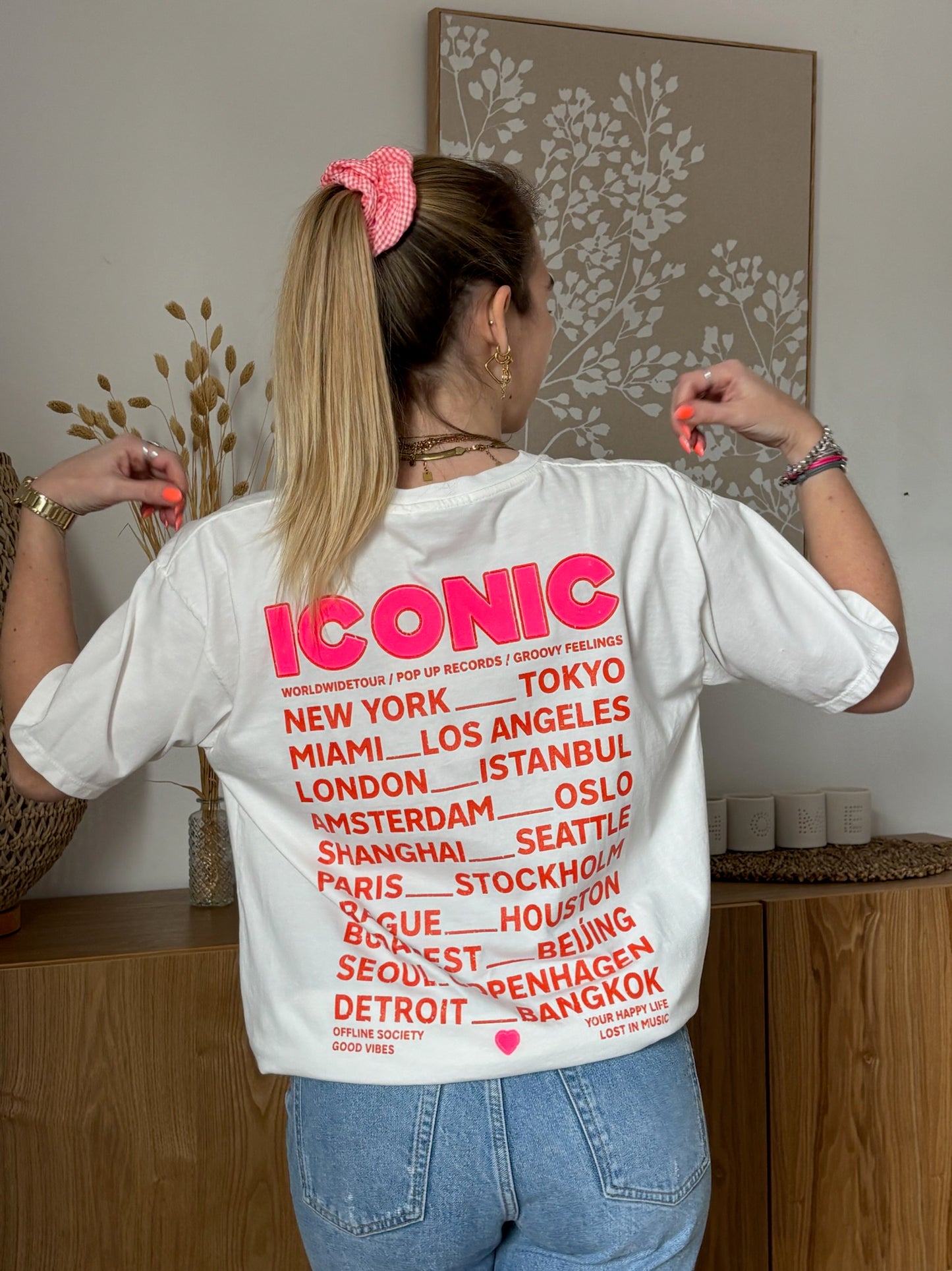 T-shirt ICONIC Blanc