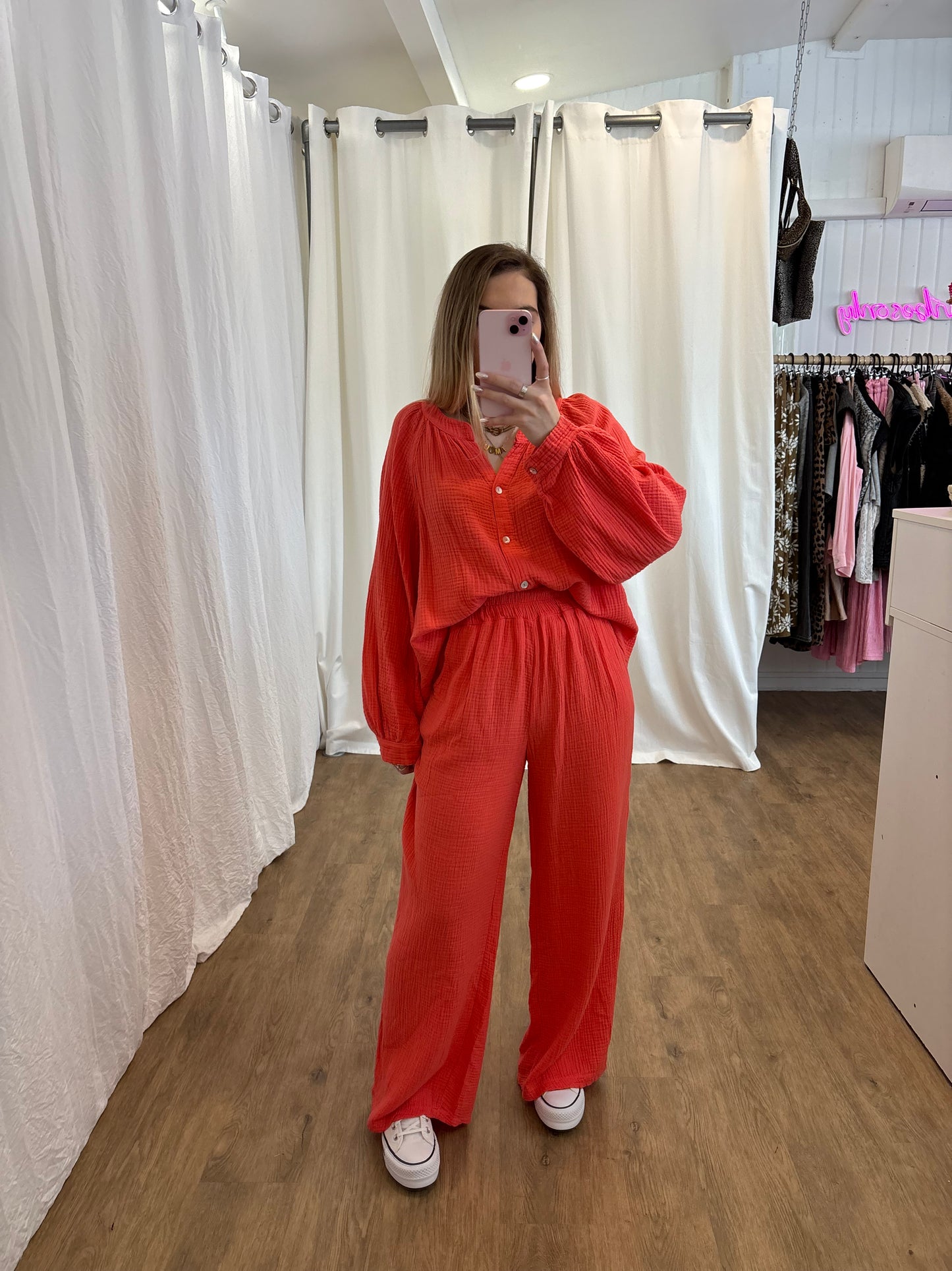 Pantalon LYA Corail