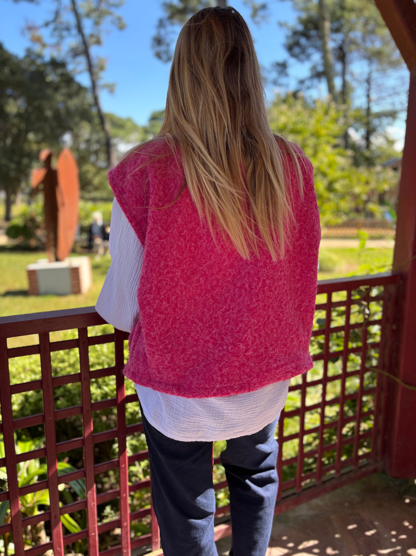 Veste sans manches LILI Rose