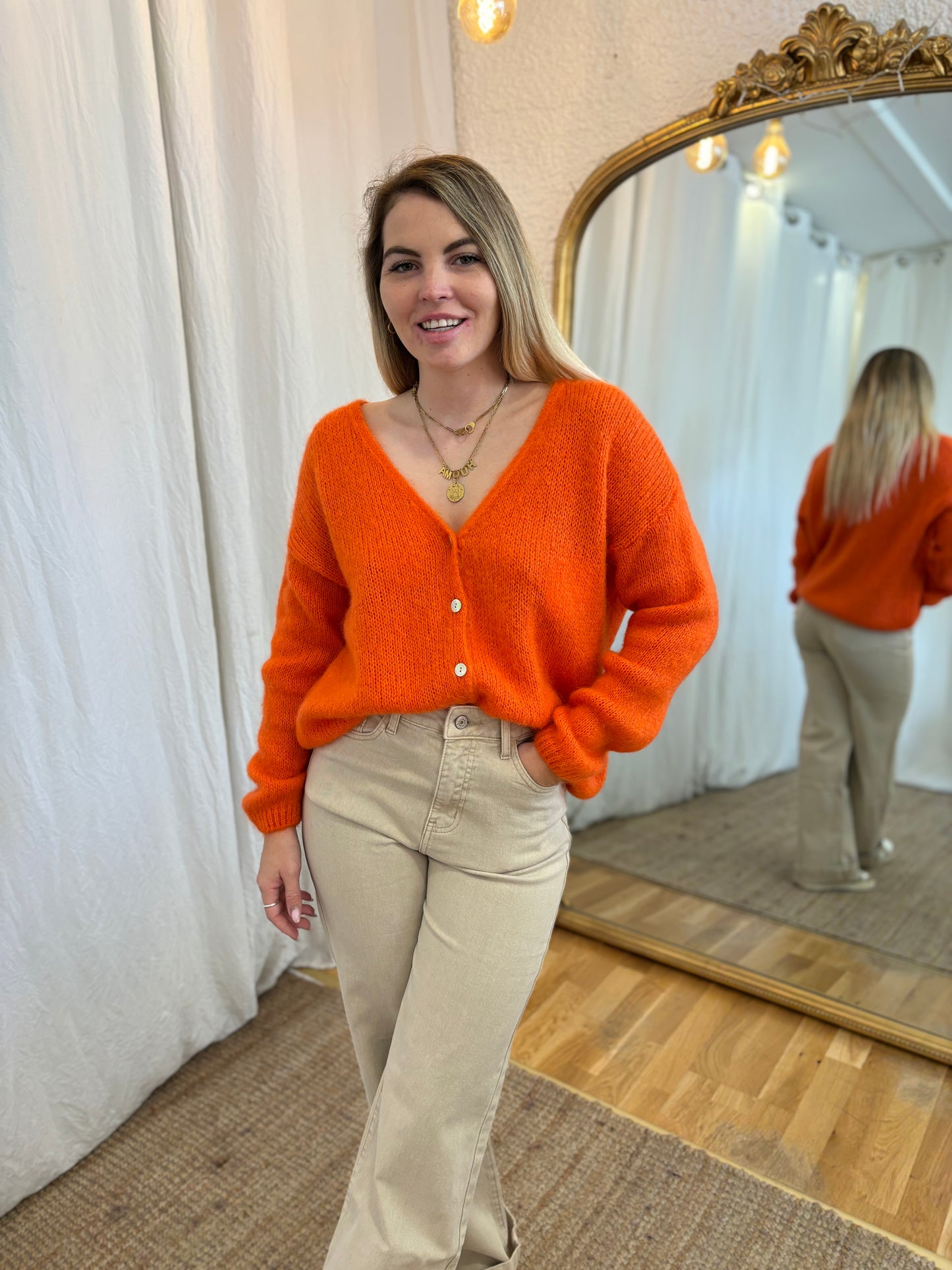 17 - Gilet LOU - Orange 🧡