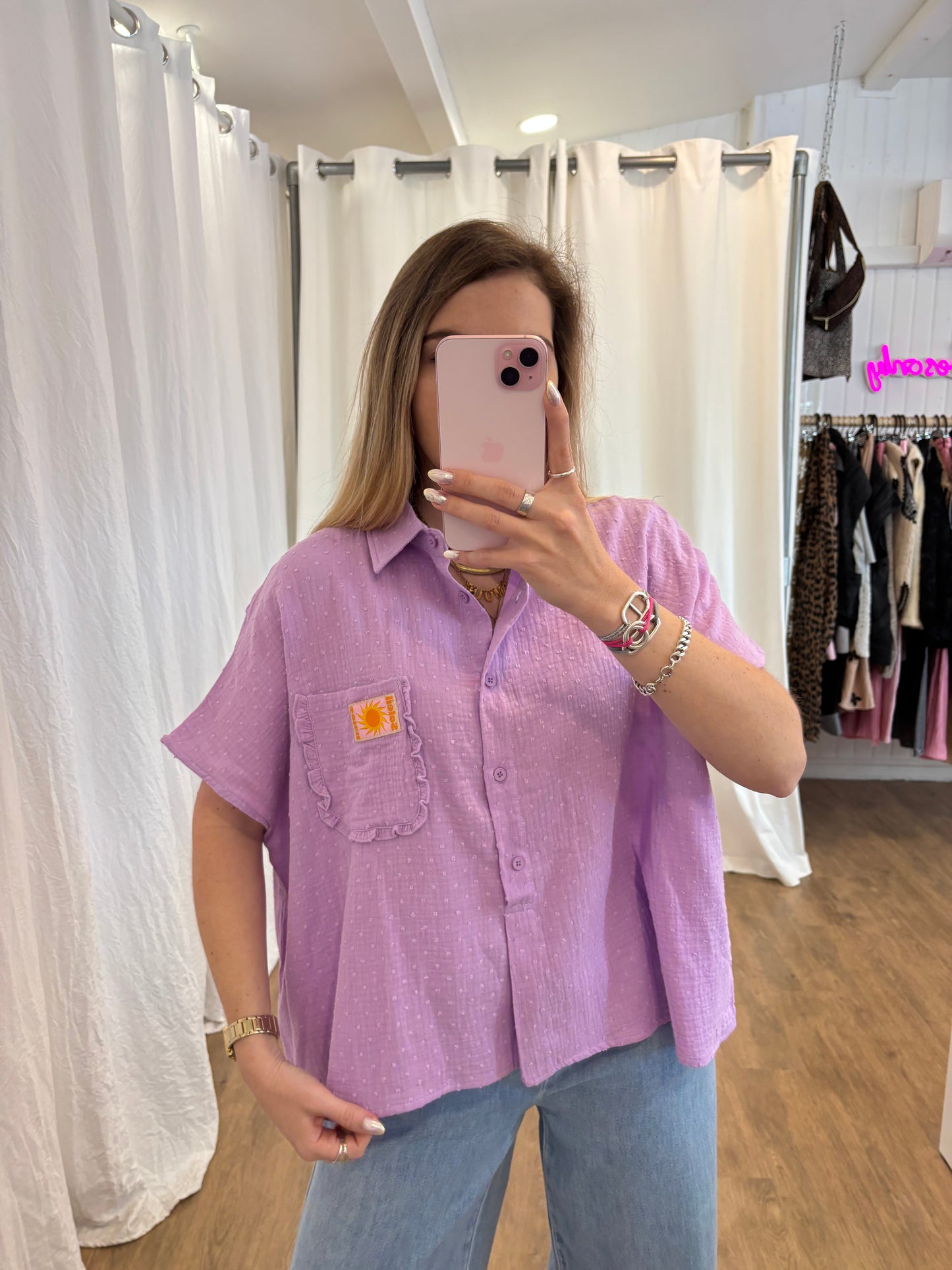 Chemise LOLA Lilas