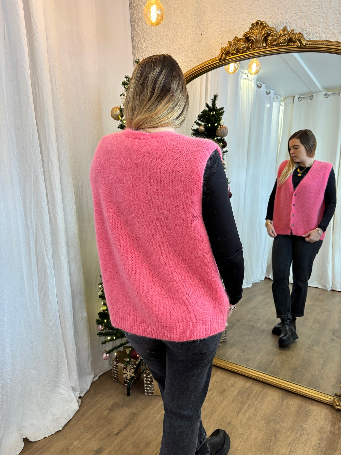 9 - Gilet TOM Rose malabar