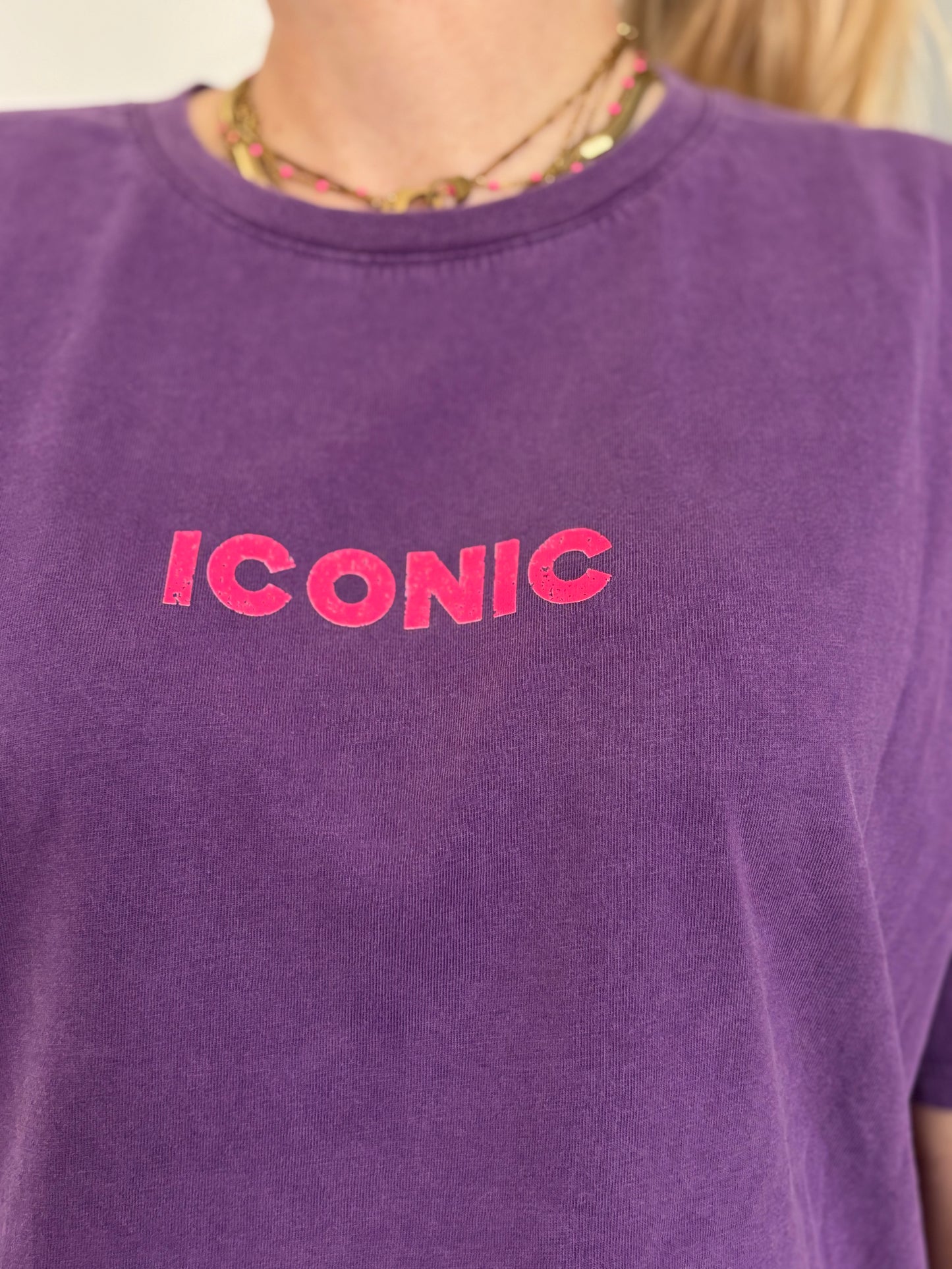 T-shirt ICONIC Violet