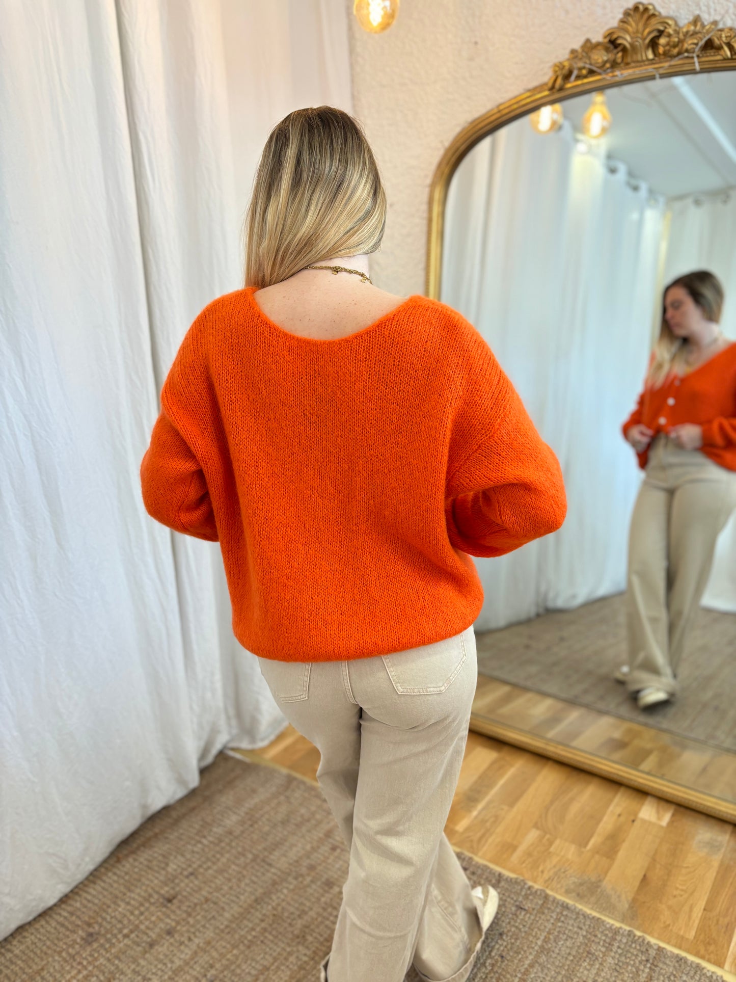 17 - Gilet LOU - Orange 🧡