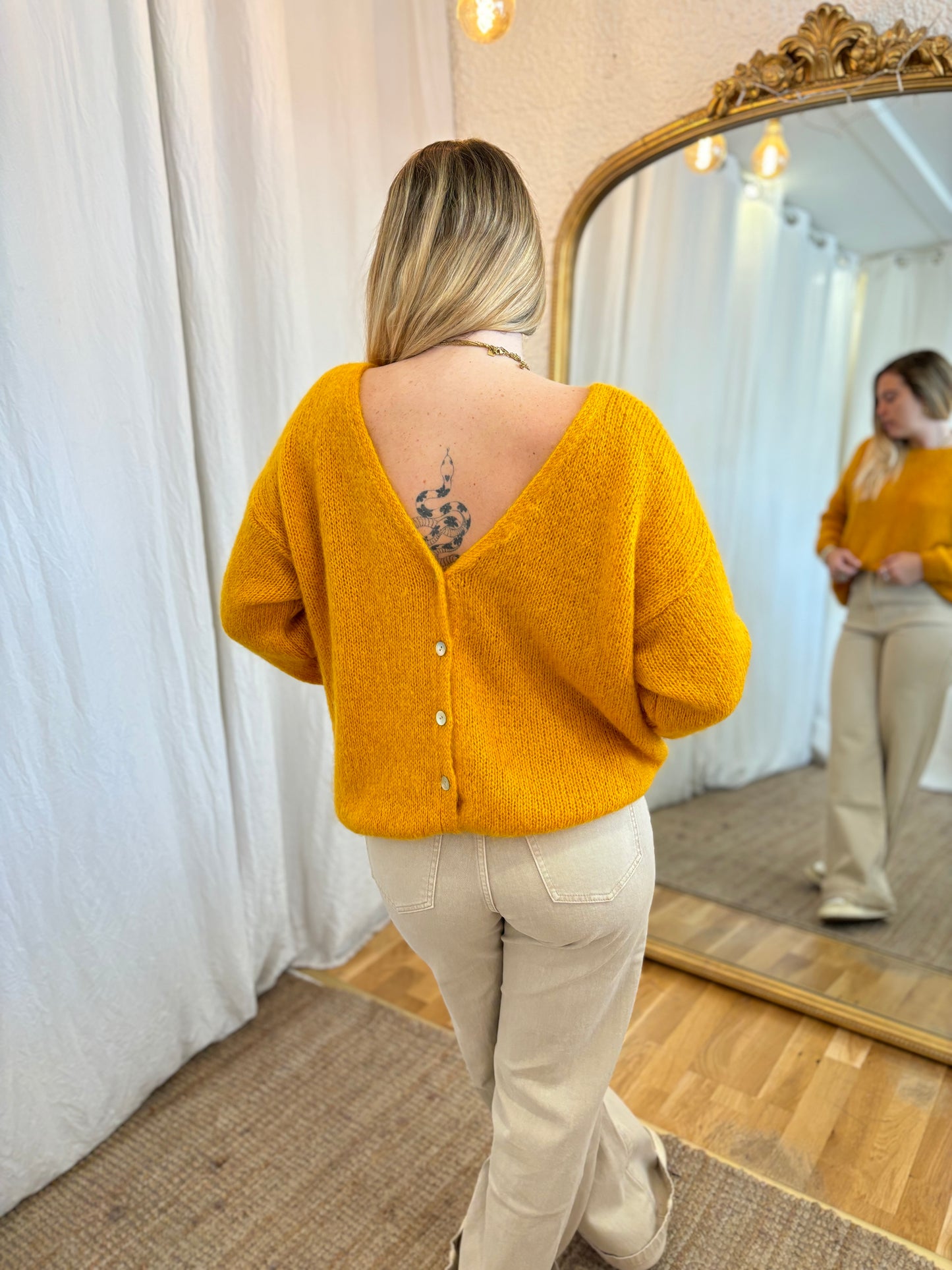 43 - Gilet LOU - Moutarde 🧡