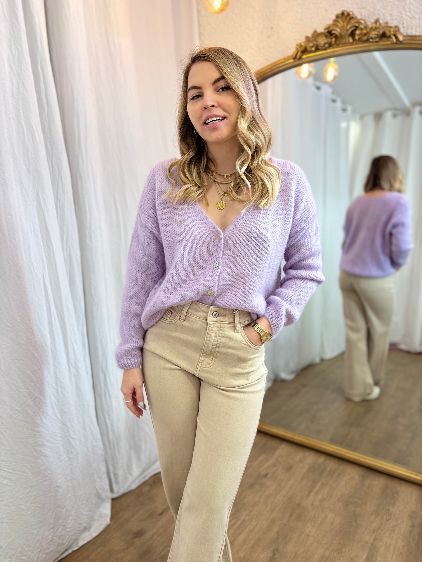 20 - Gilet LOU - Lilas đ§Ą