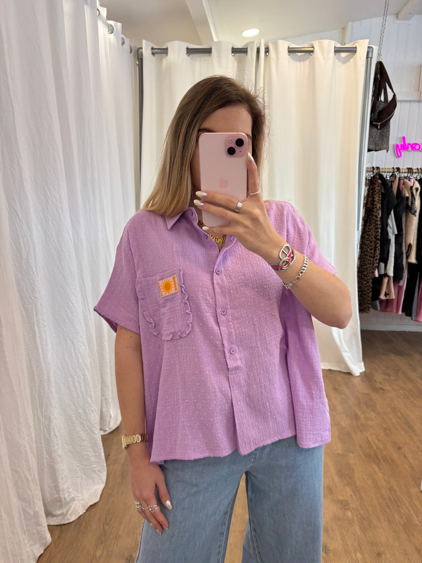 Chemise LOLA Lilas