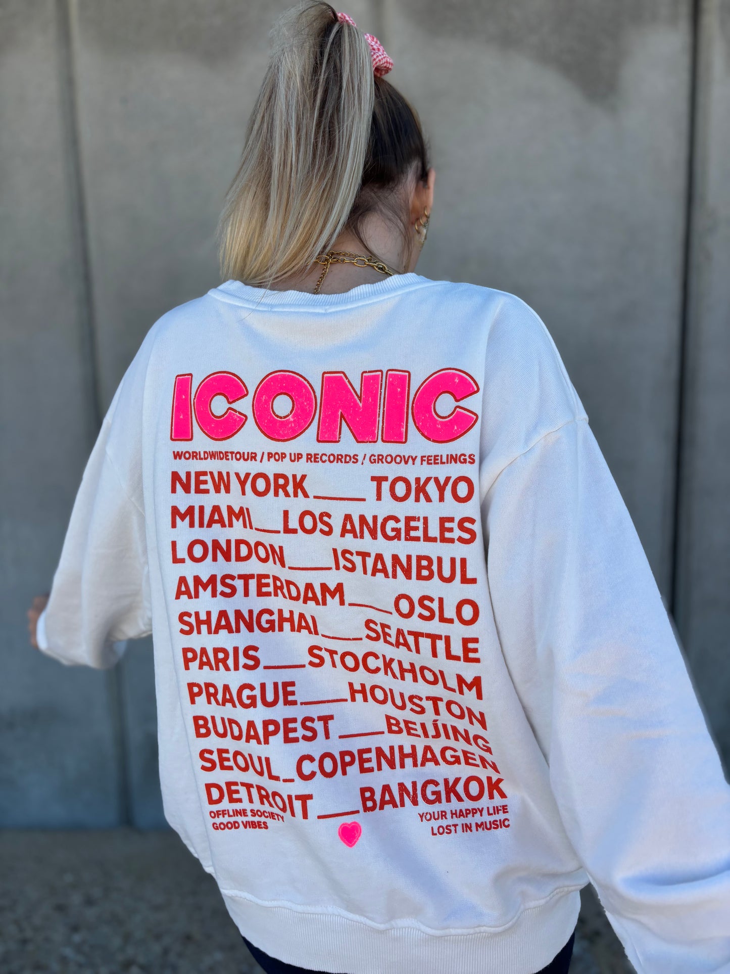 Sweat ICONIC Blanc
