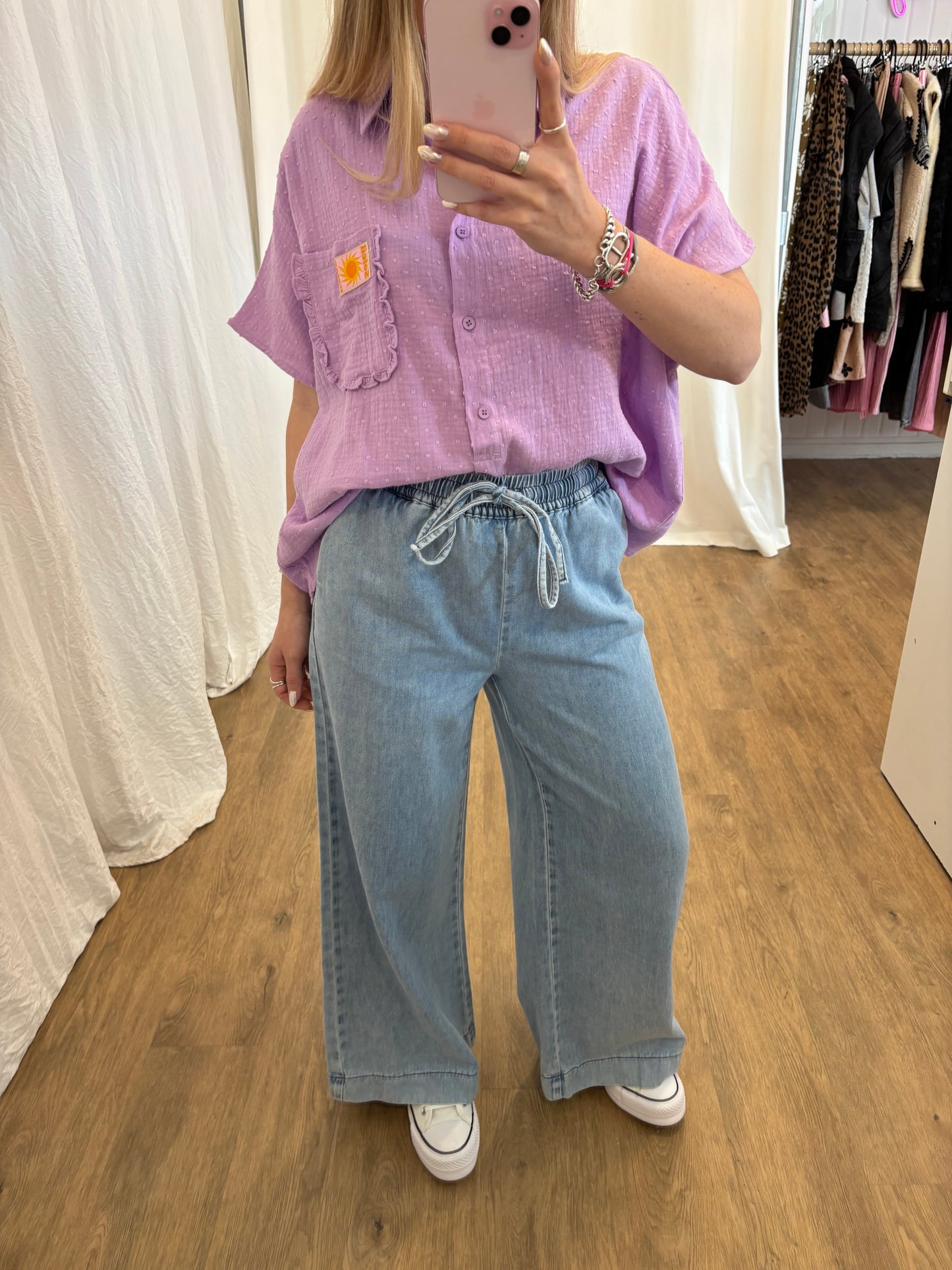 Jean VANILLE Bleu clair