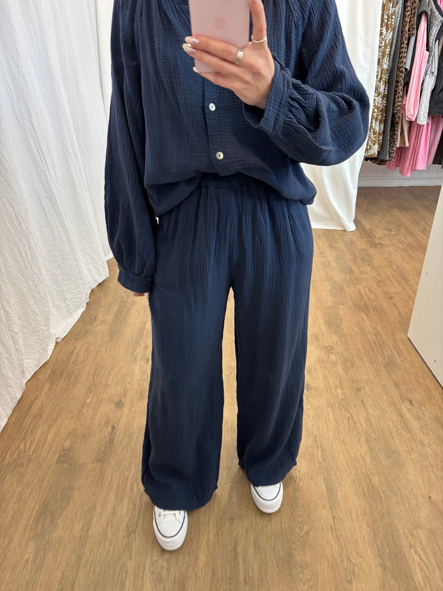 Pantalon LYA Bleu marine
