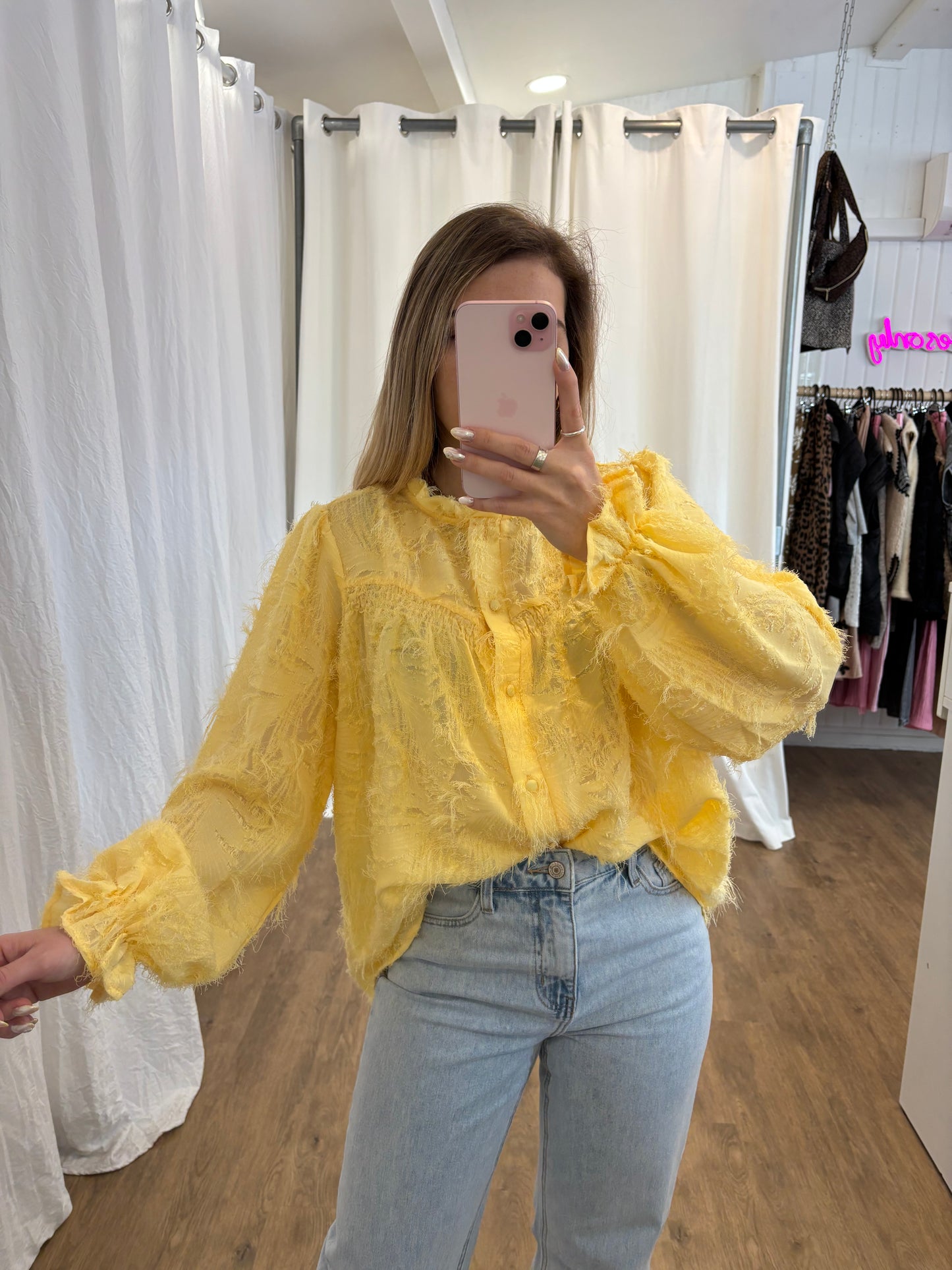 Chemise AINA Jaune