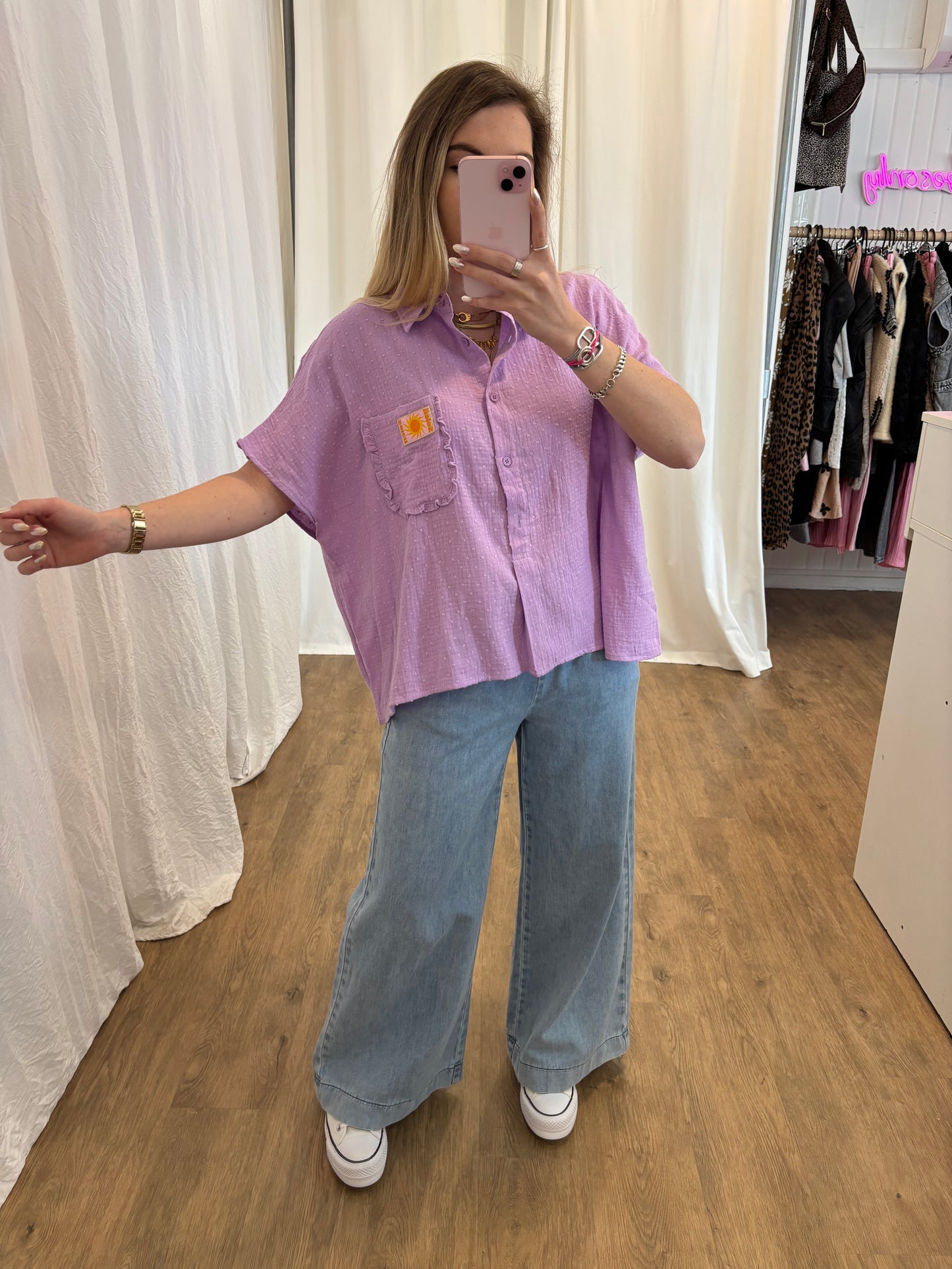 Chemise LOLA Lilas