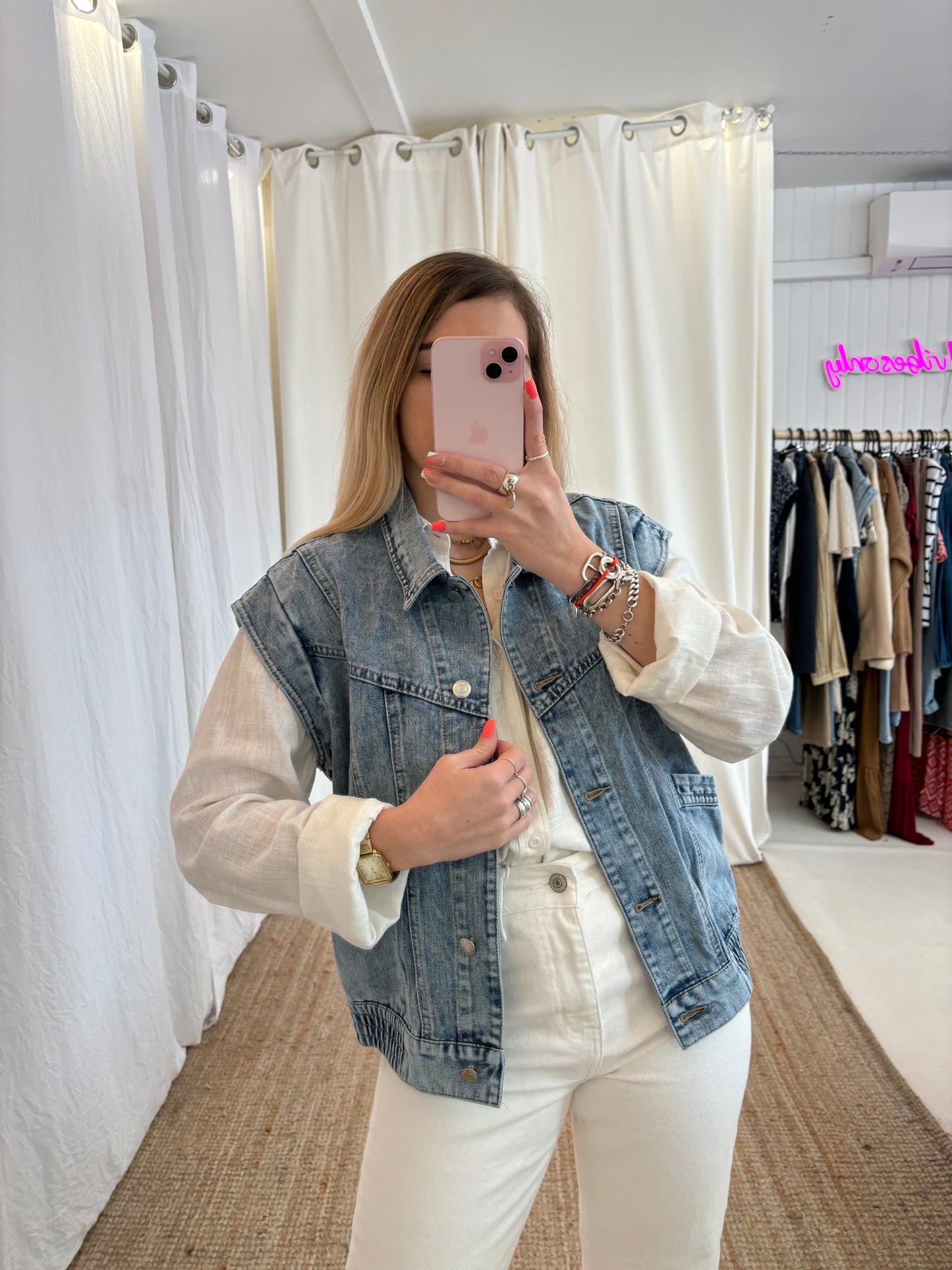 Veste sans manches BOO Bleu